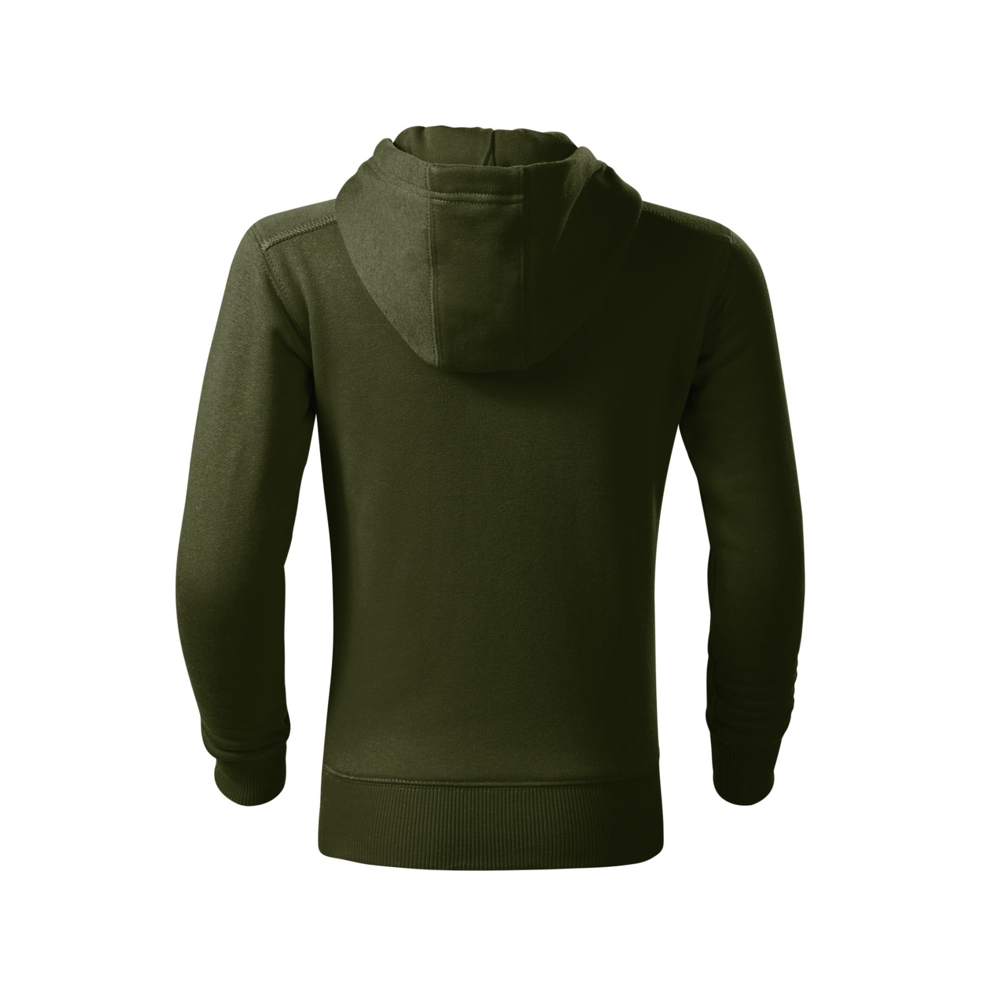 Hanorac pentru copii Trendy Zipper 412 Military 6 ani