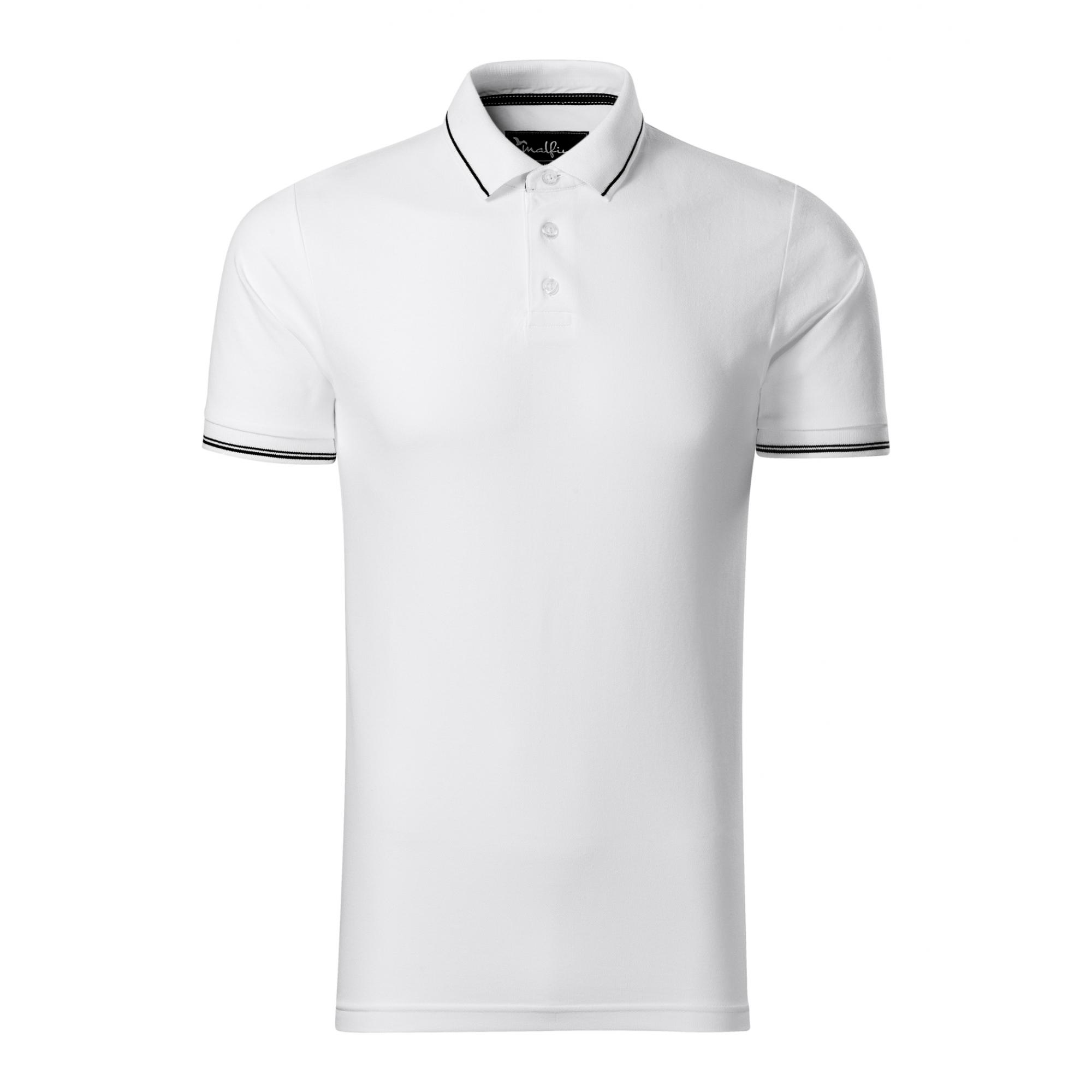 Tricou polo pentru bărbaţi Perfection plain 251 Alb M
