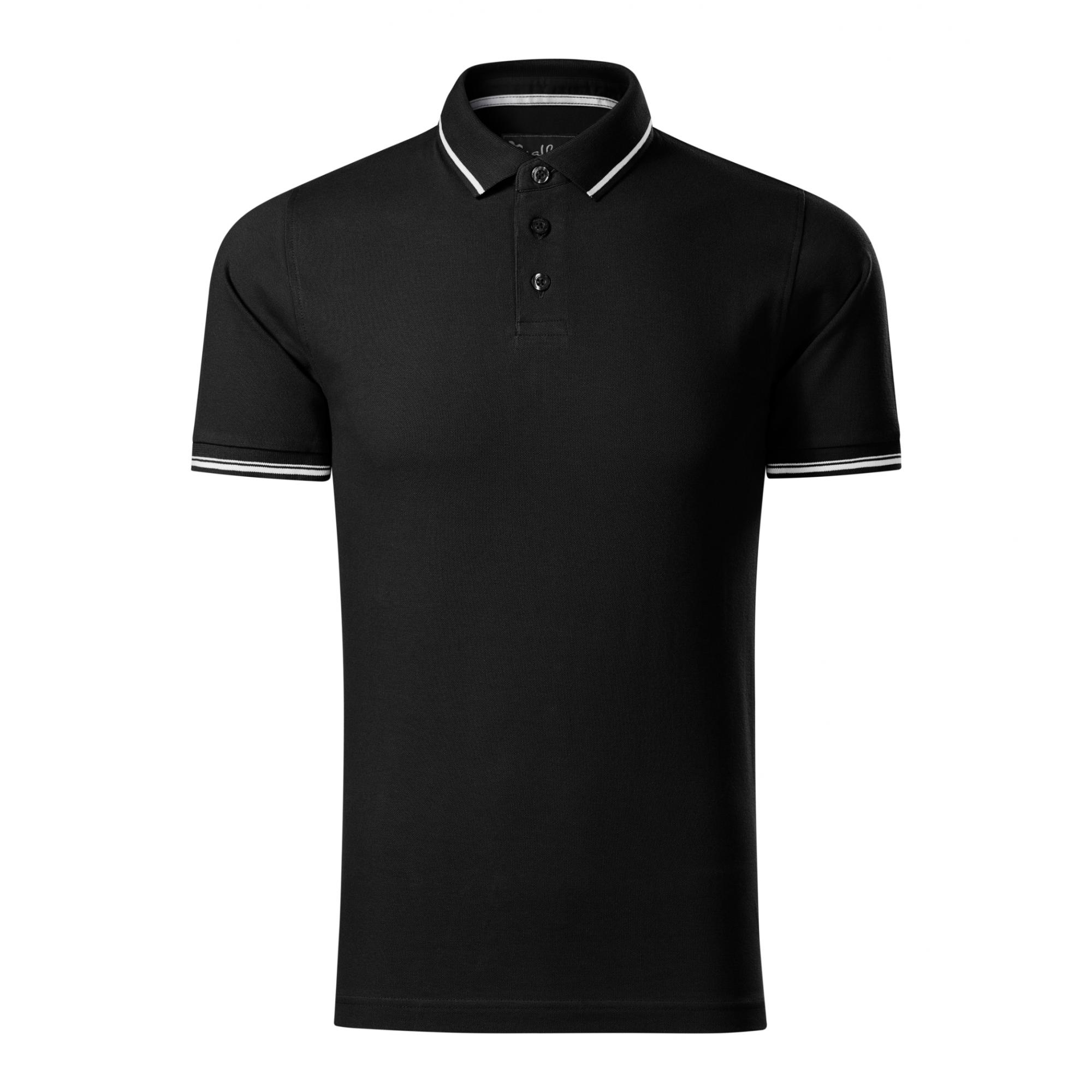 Tricou polo pentru bărbaţi Perfection plain 251 Negru S