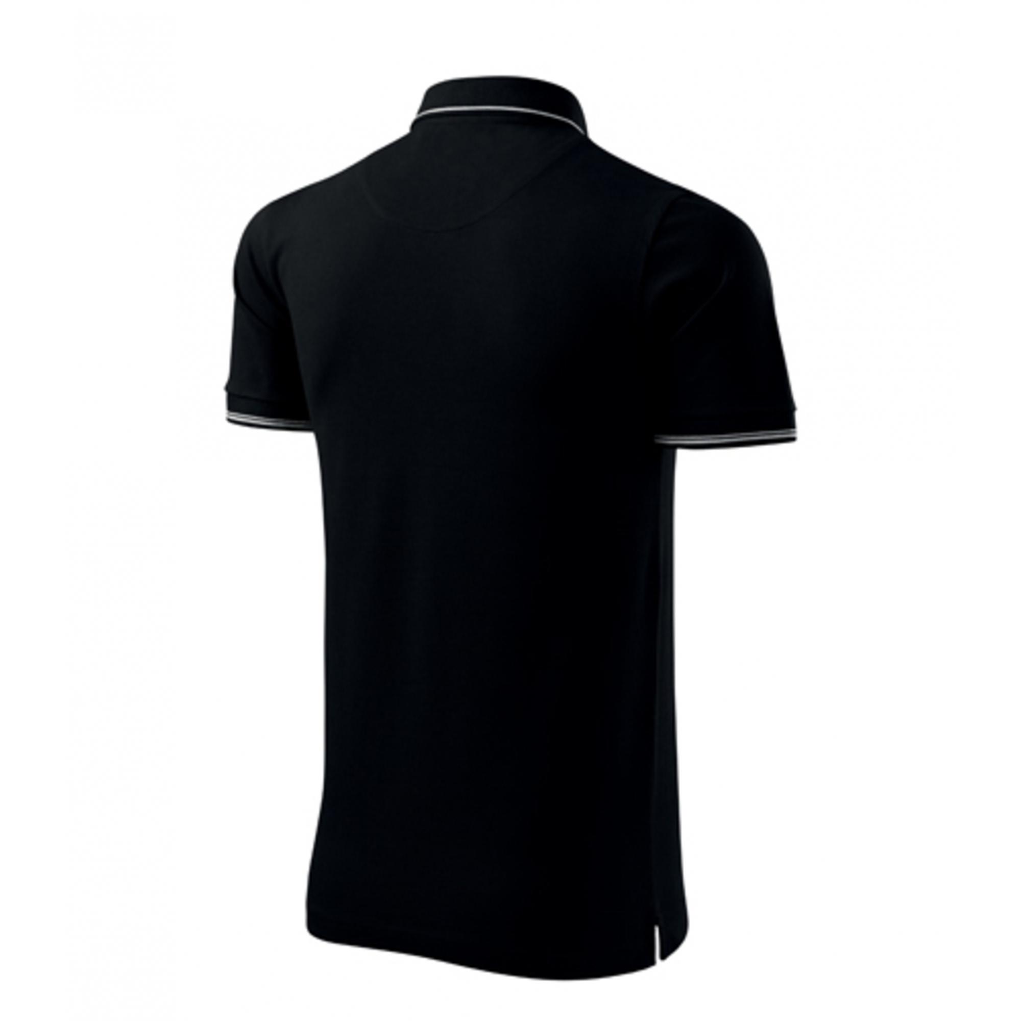 Tricou polo pentru bărbaţi Perfection plain 251 Negru S