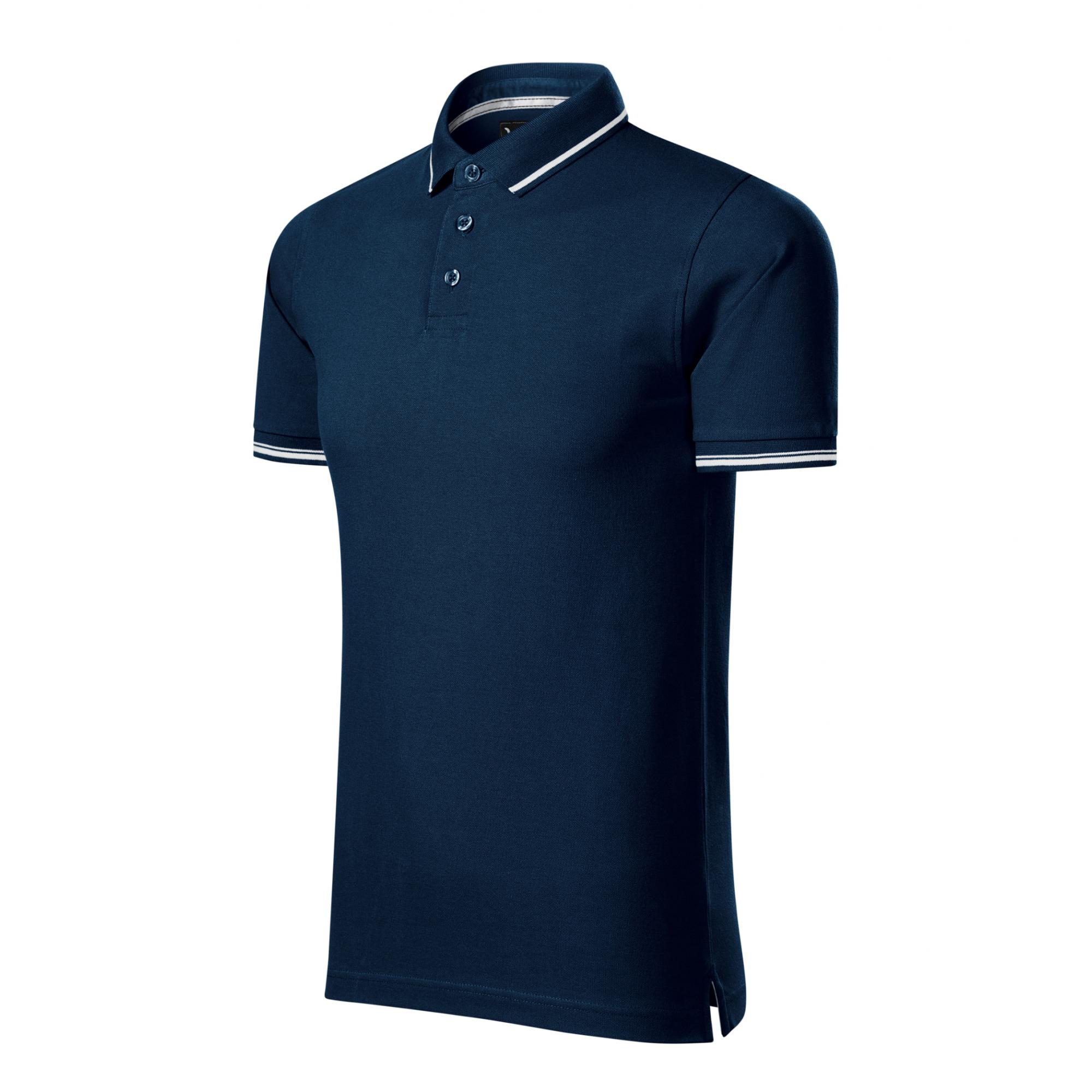 Tricou polo pentru bărbaţi Perfection plain 251 Albastru marin