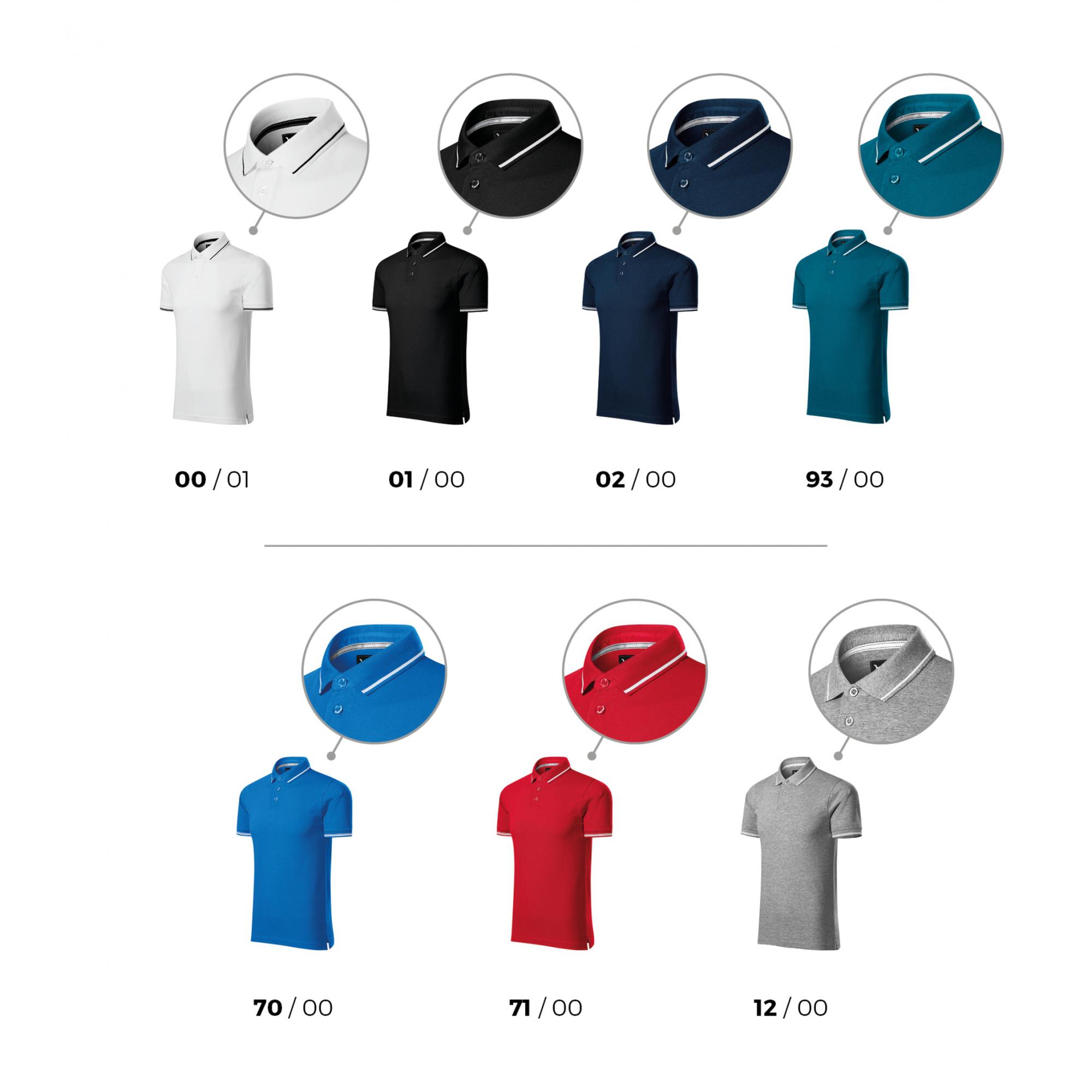 Tricou polo pentru bărbaţi Perfection plain 251 Albastru marin 3XL