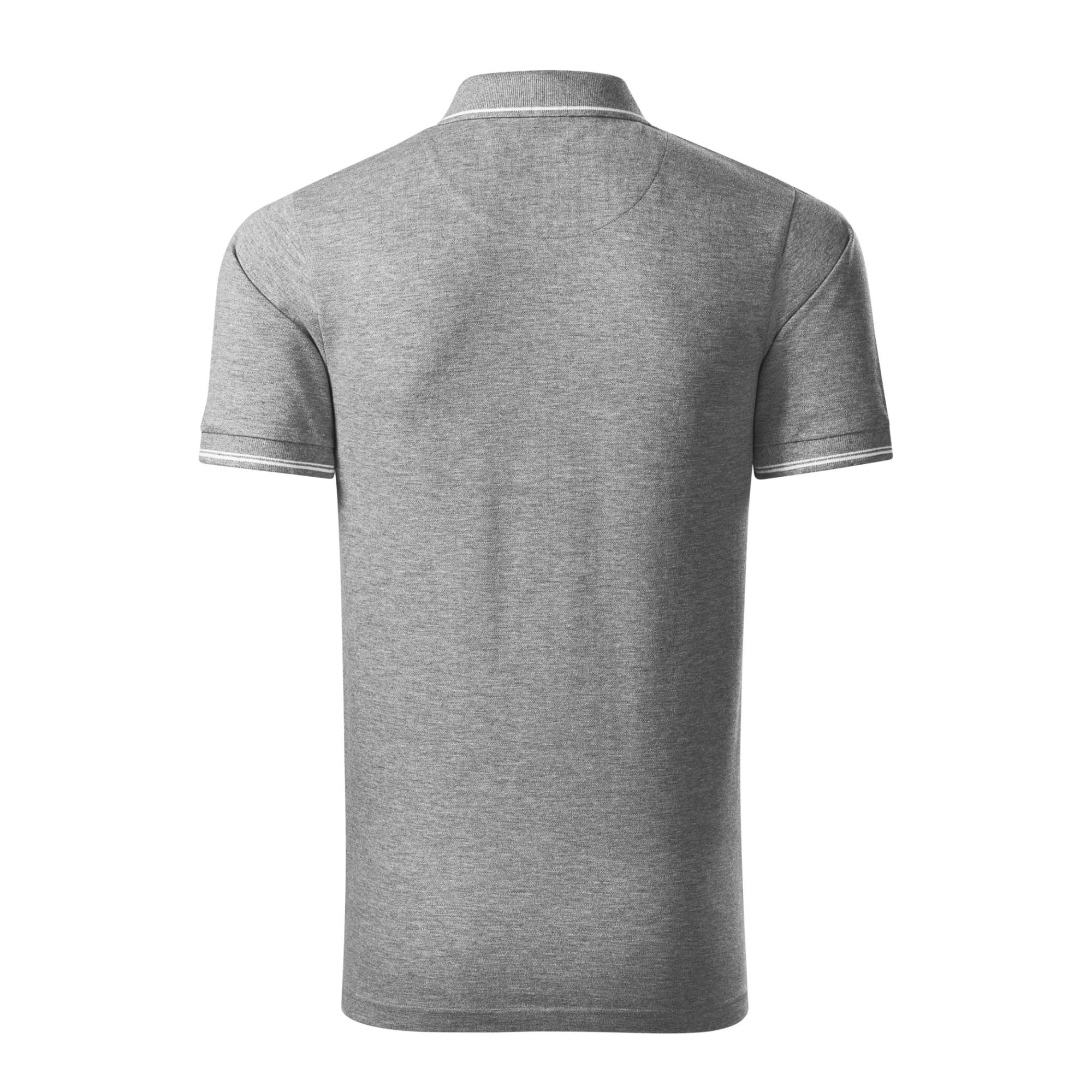 Tricou polo pentru bărbaţi Perfection plain 251 Gri inchis 3XL