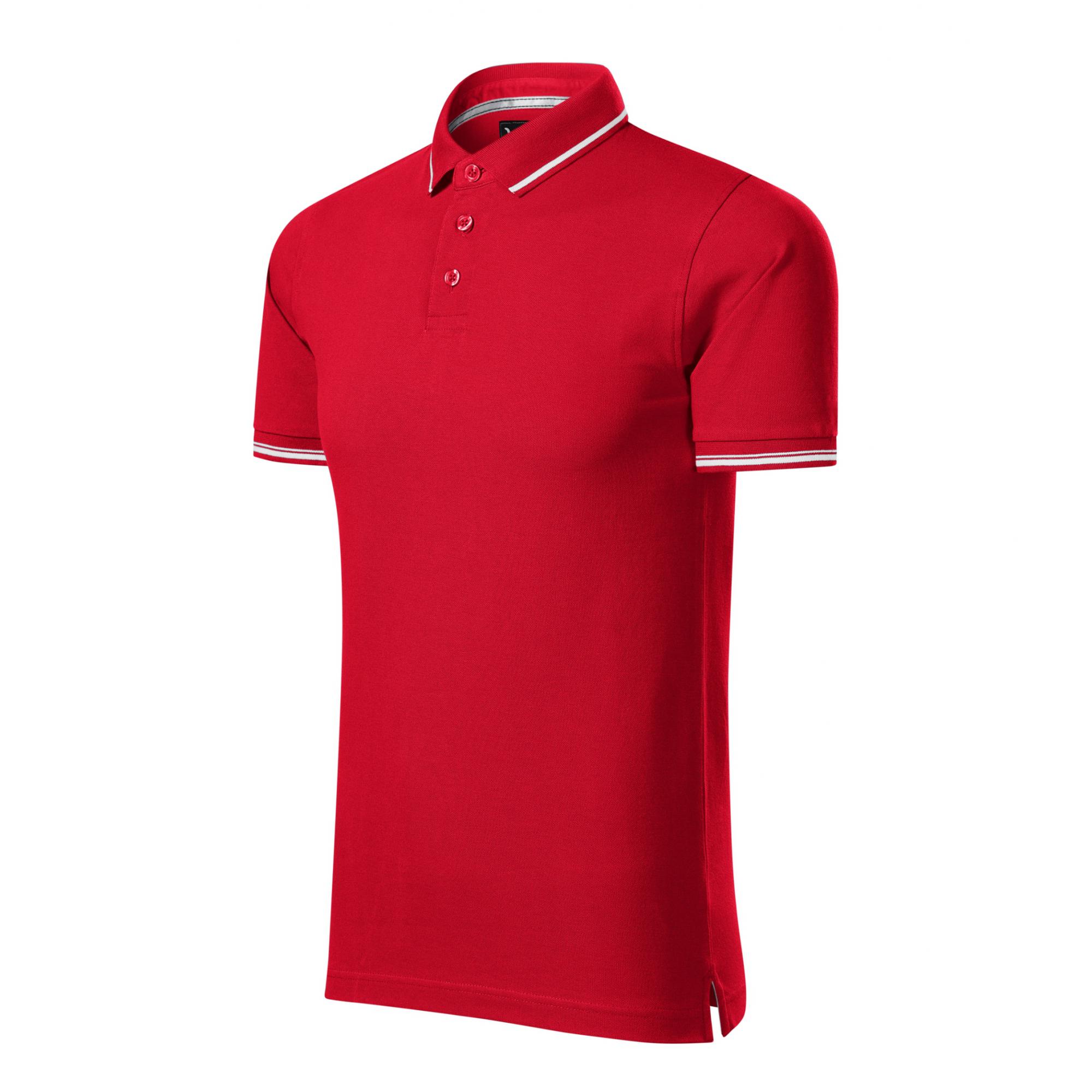 Tricou polo pentru bărbaţi Perfection plain 251 Formula red