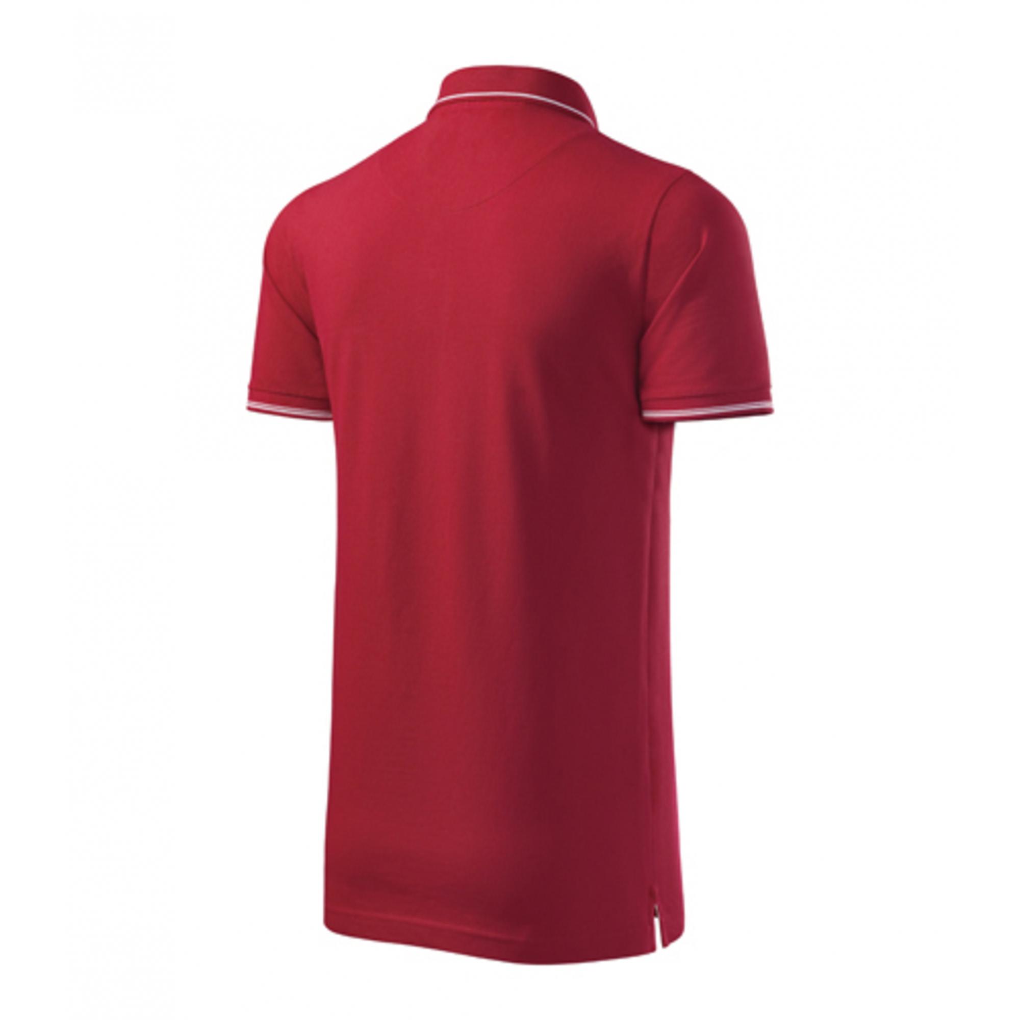 Tricou polo pentru bărbaţi Perfection plain 251 Formula red XL