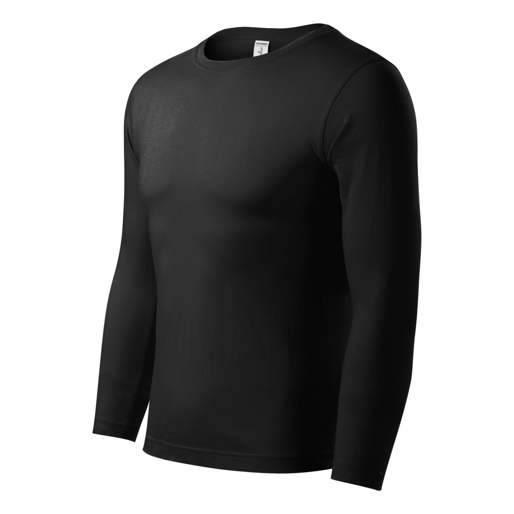 Tricou unisex Progress LS P75 Negru