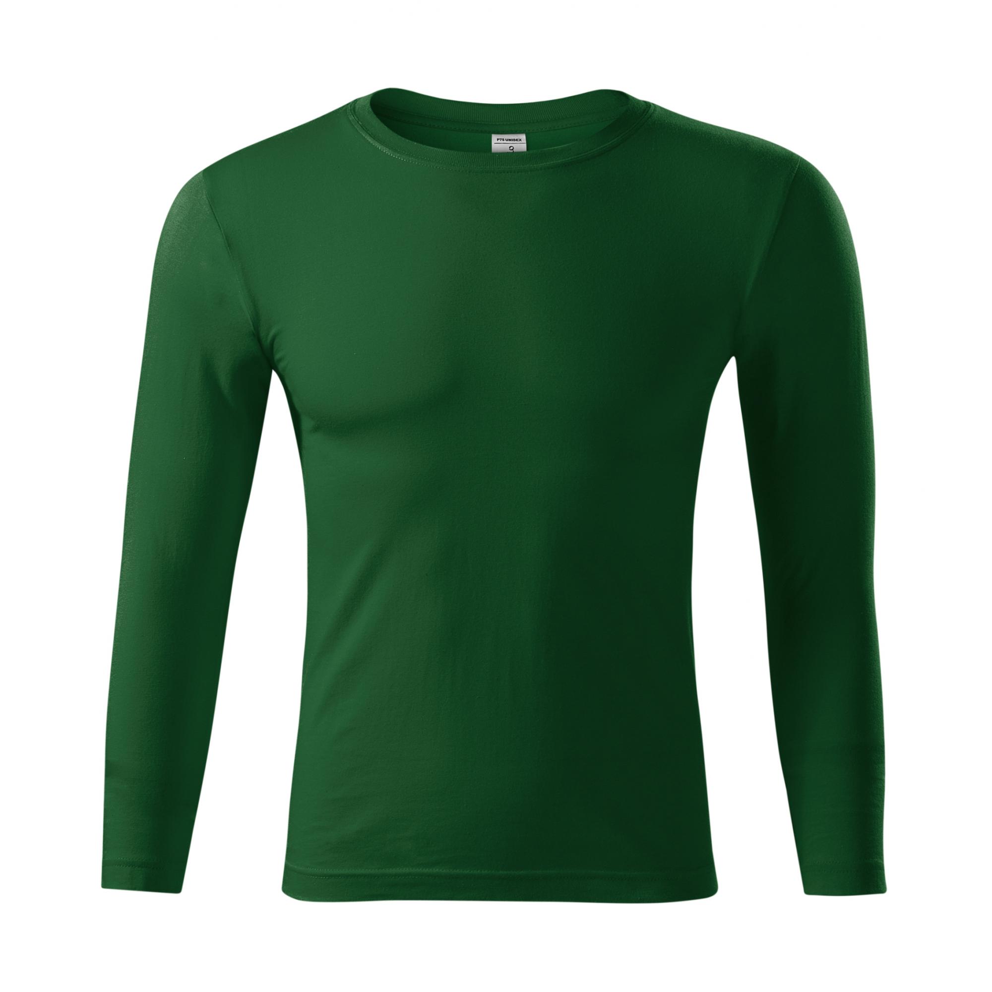 Tricou unisex Progress LS P75 Verde sticla XL