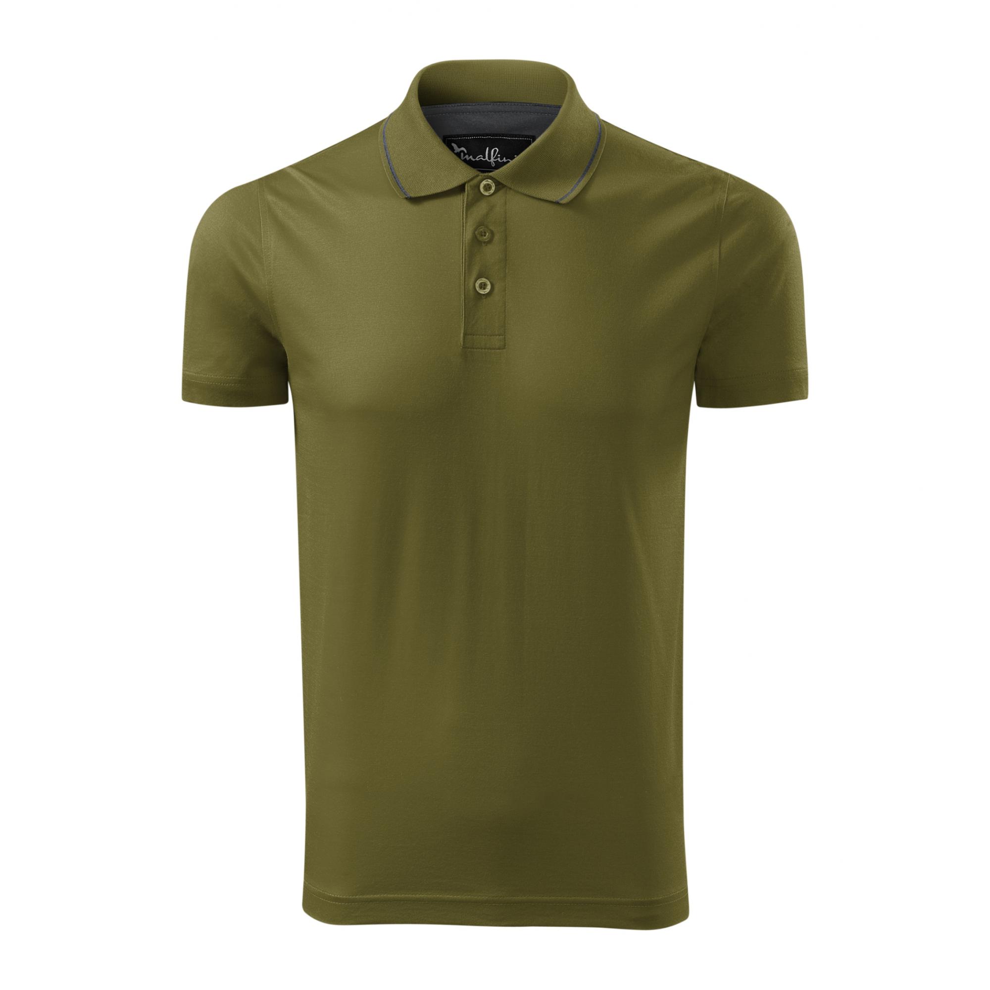 Tricou polo pentru bărbaţi Grand 259 Avocado green 3XL