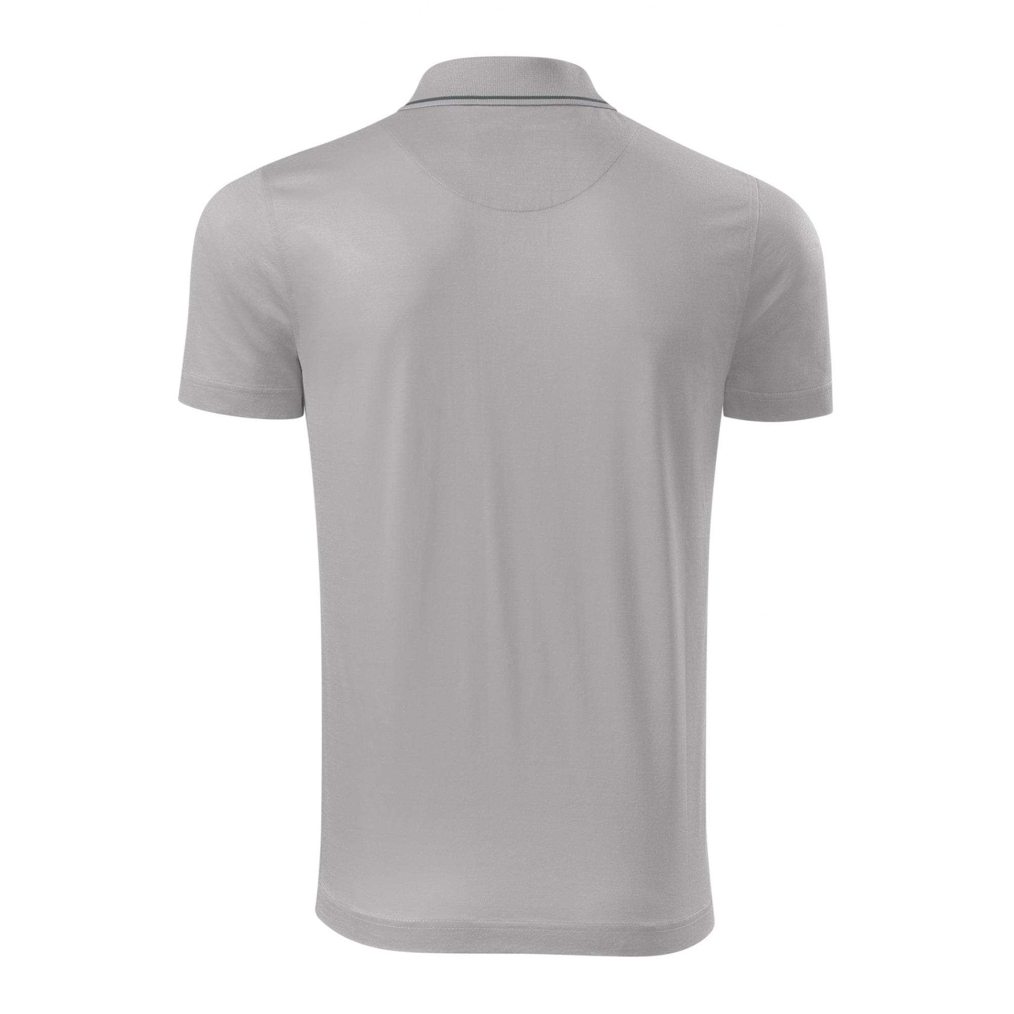 Tricou polo pentru bărbaţi Grand 259 Silver gray 3XL