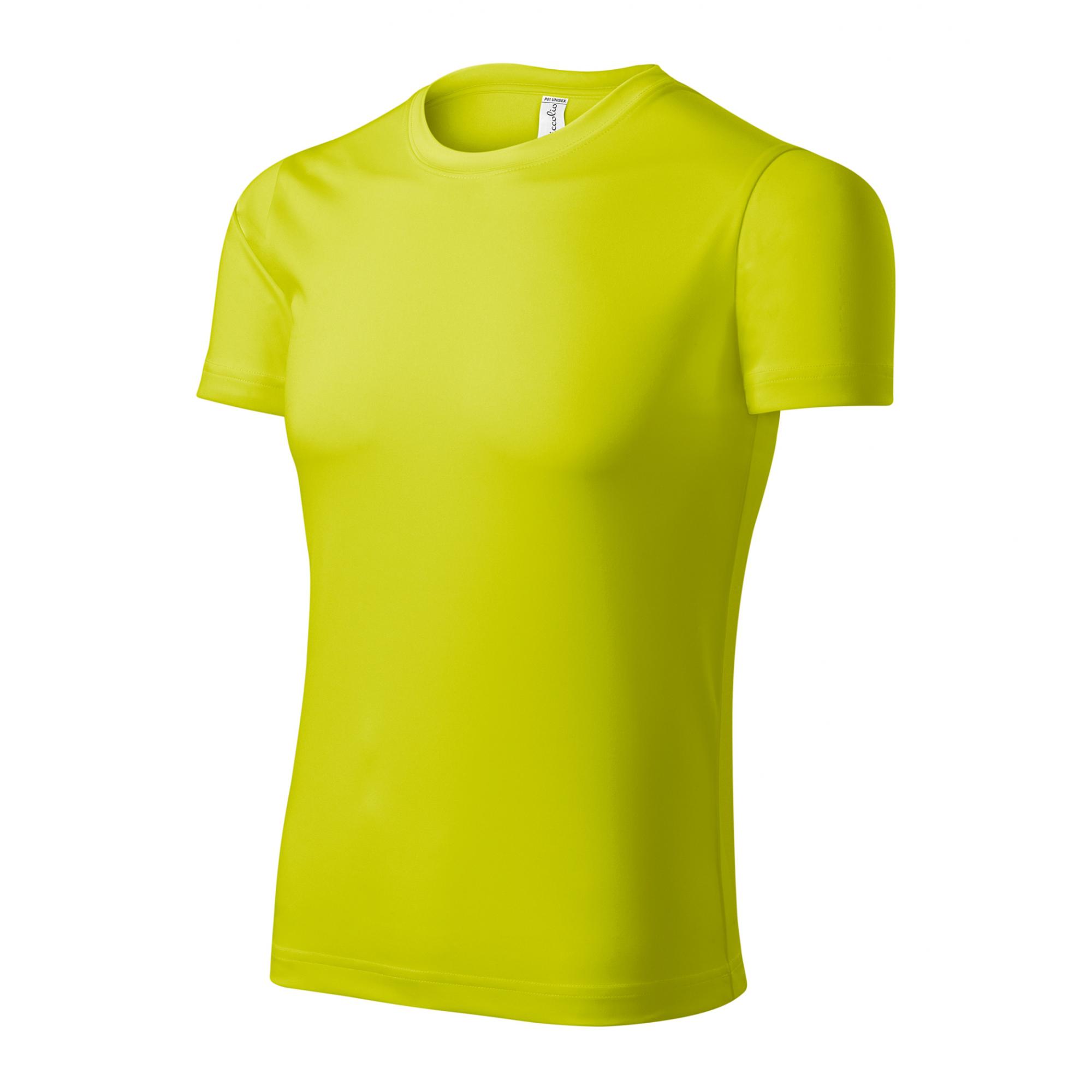 Tricou unisex Pixel P81 Galben neon