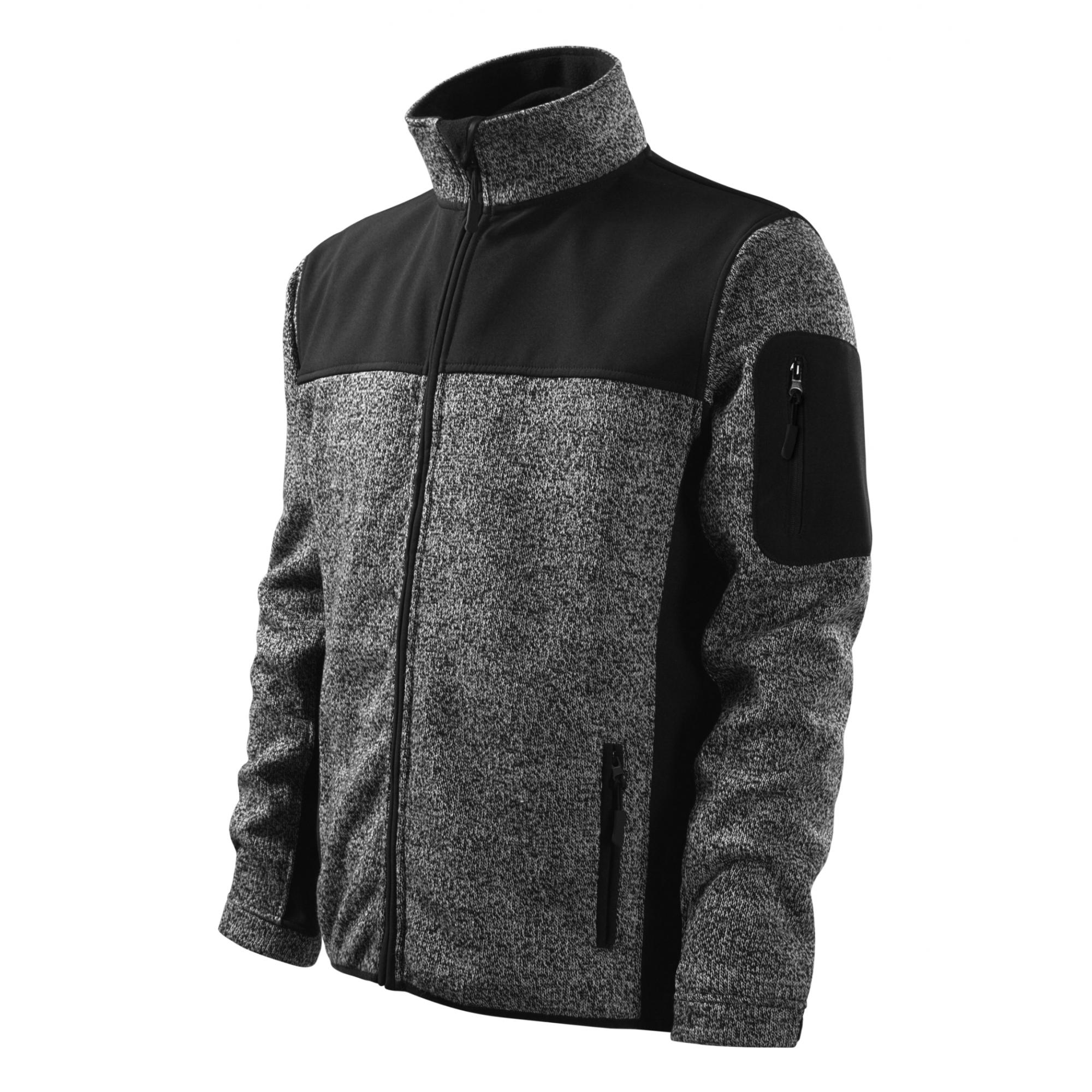 Jachetă softshell pentru bărbaţi Casual 550 Knit gray