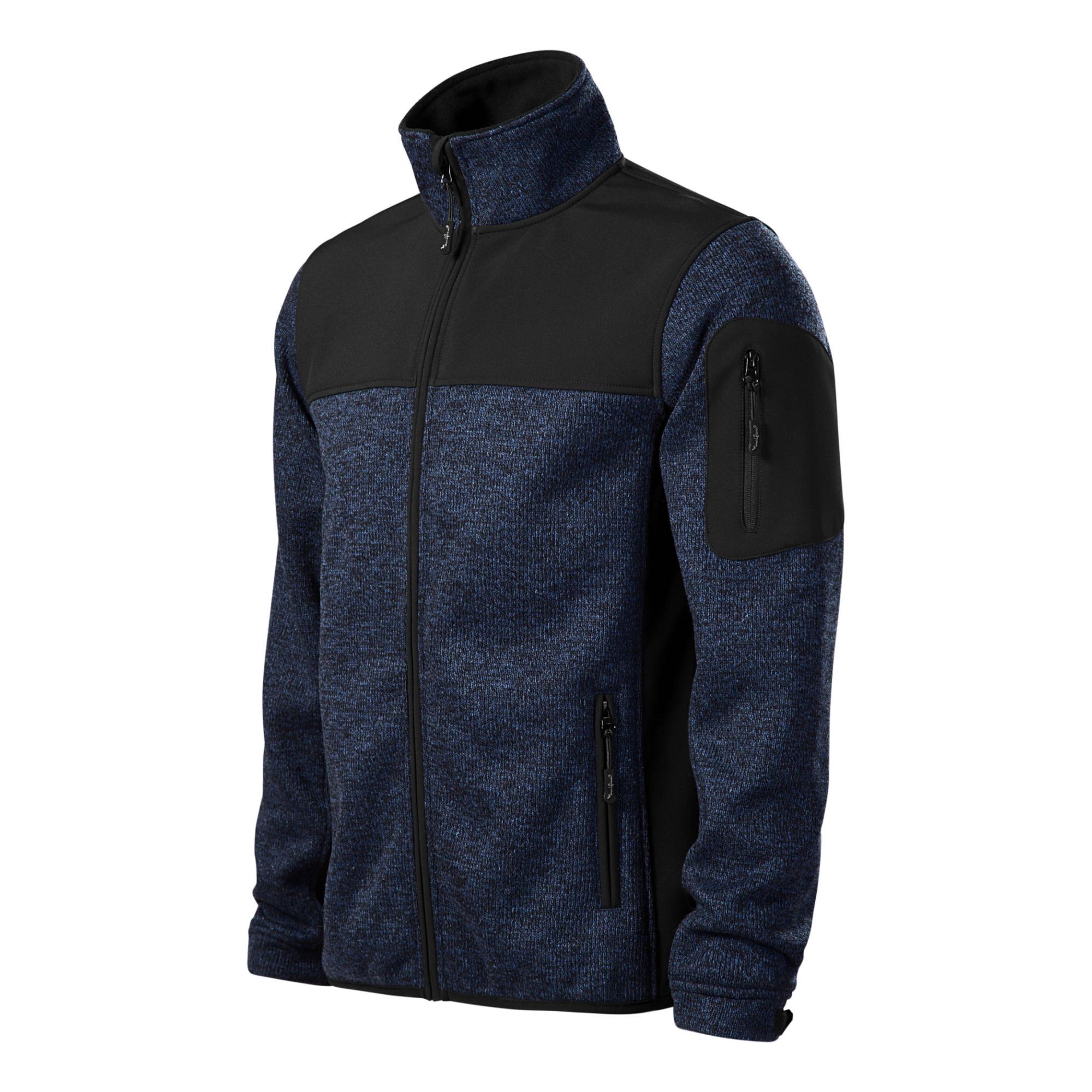 Jachetă softshell pentru bărbaţi Casual 550 Knit blue