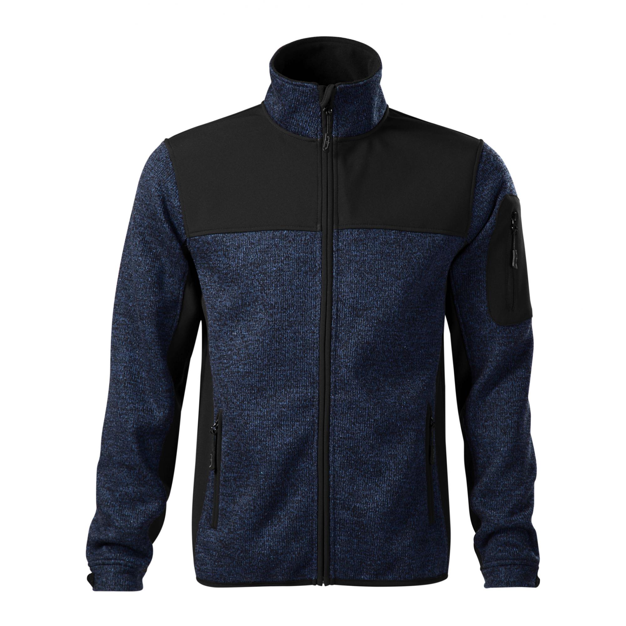 Jachetă softshell pentru bărbaţi Casual 550 Knit blue 3XL
