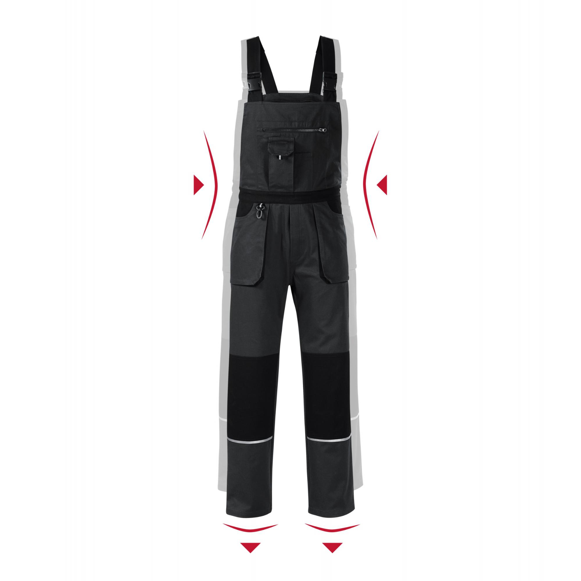 Salopetă pentru bărbaţi Woody W02 Ebony gray 65/58