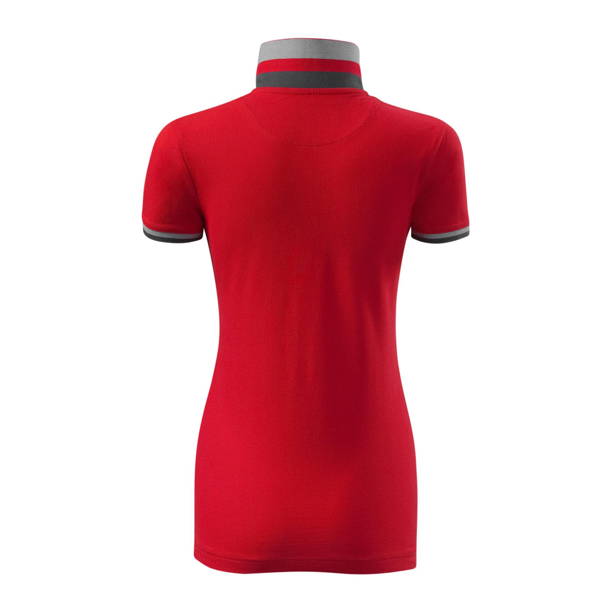 Tricou polo pentru damă Collar Up 257 Formula red XL