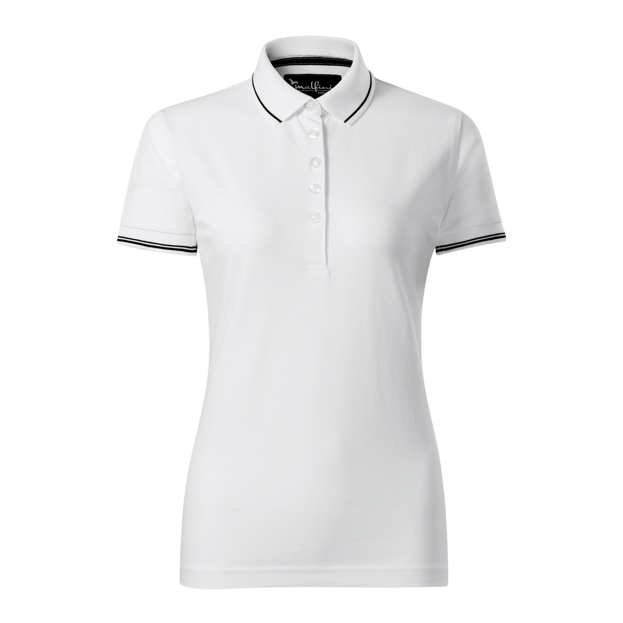Tricou polo pentru damă Perfection plain 253 Alb L