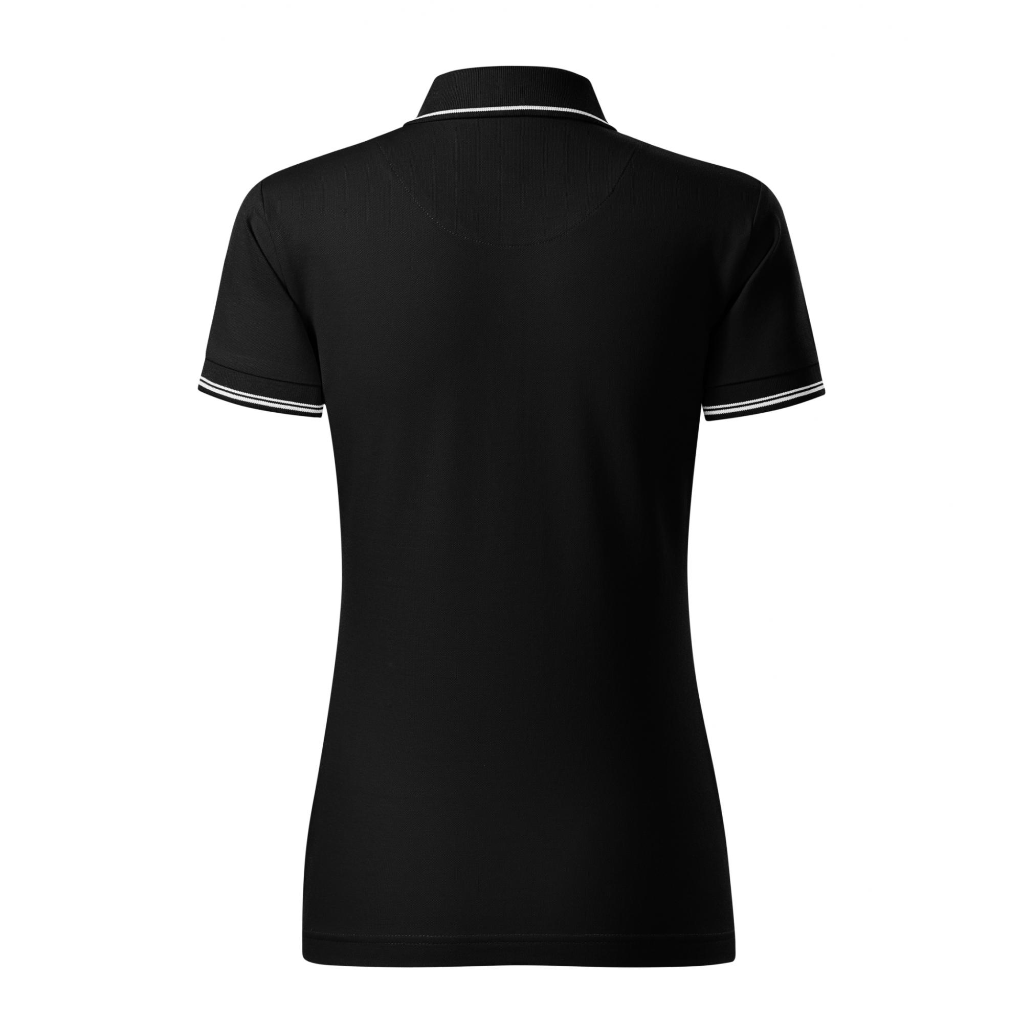Tricou polo pentru damă Perfection plain 253 Negru XXL