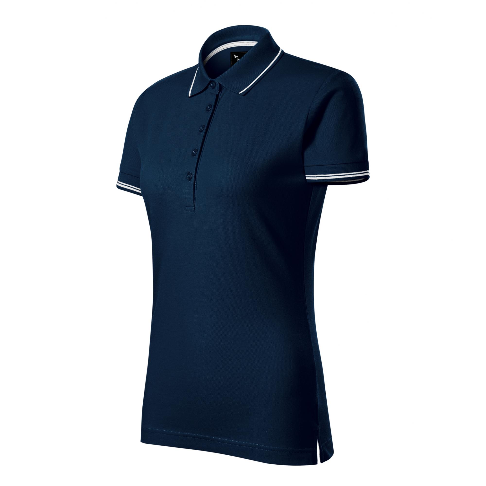 Tricou polo pentru damă Perfection plain 253 Albastru marin