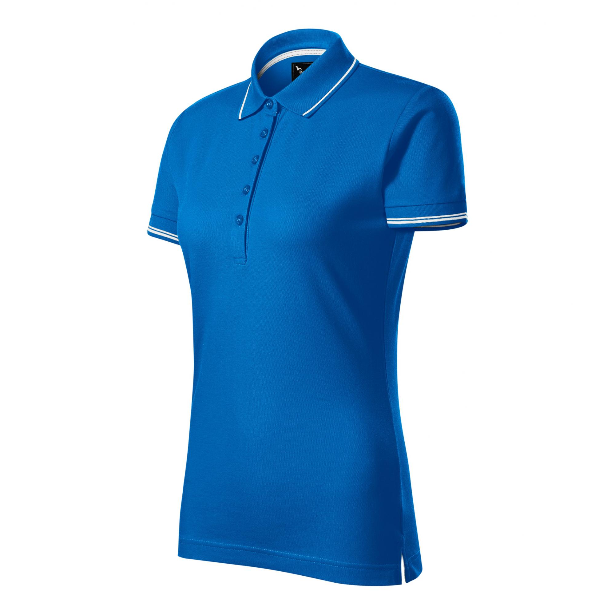Tricou polo pentru damă Perfection plain 253 Snorkel blue