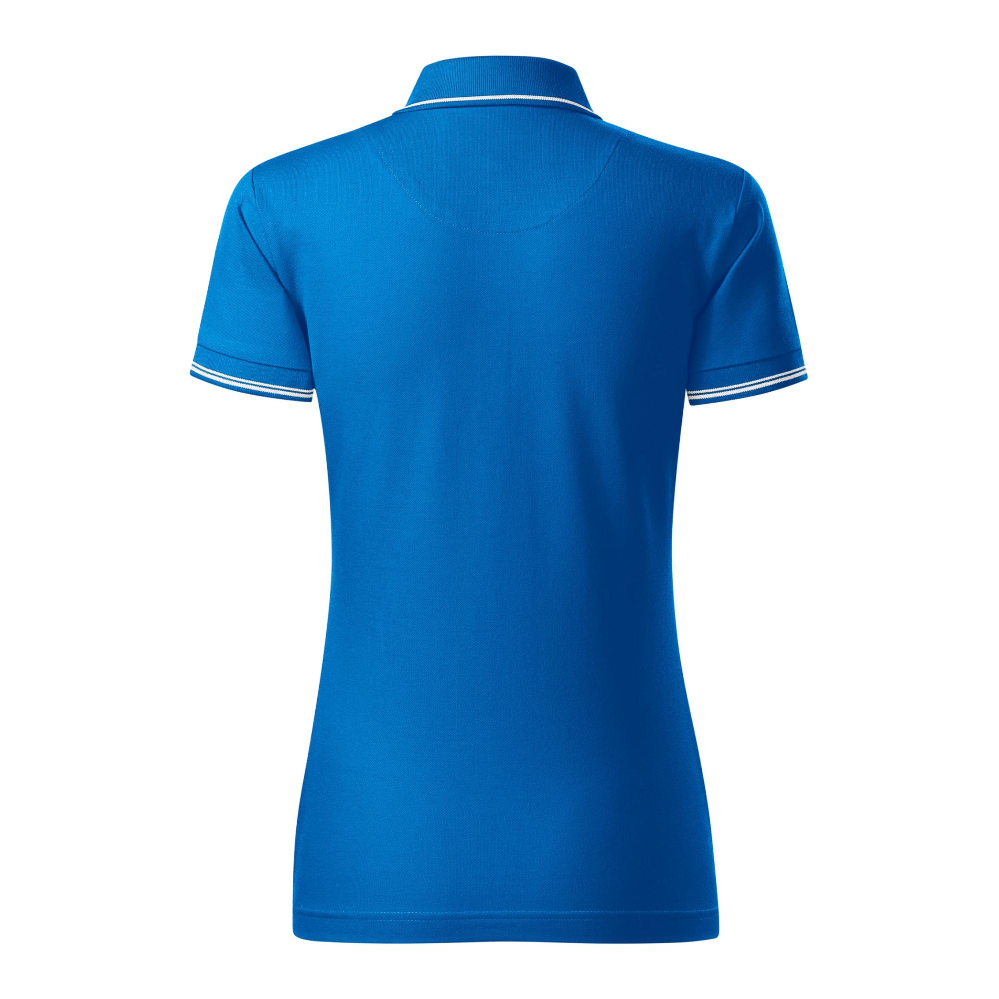 Tricou polo pentru damă Perfection plain 253 Snorkel blue XL