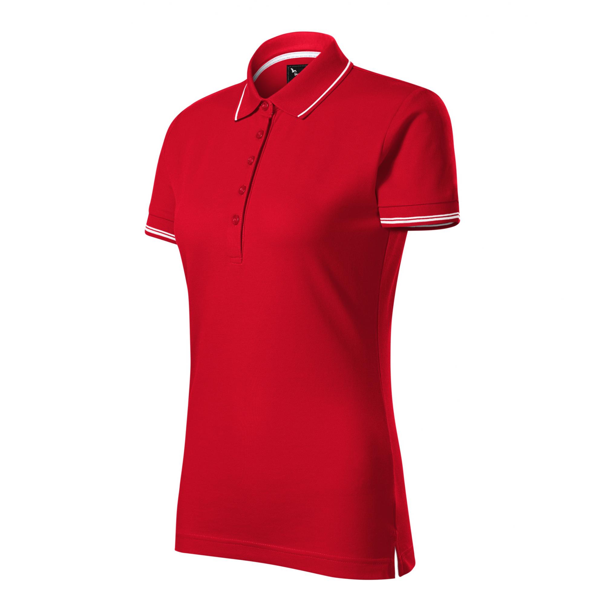 Tricou polo pentru damă Perfection plain 253 Formula red