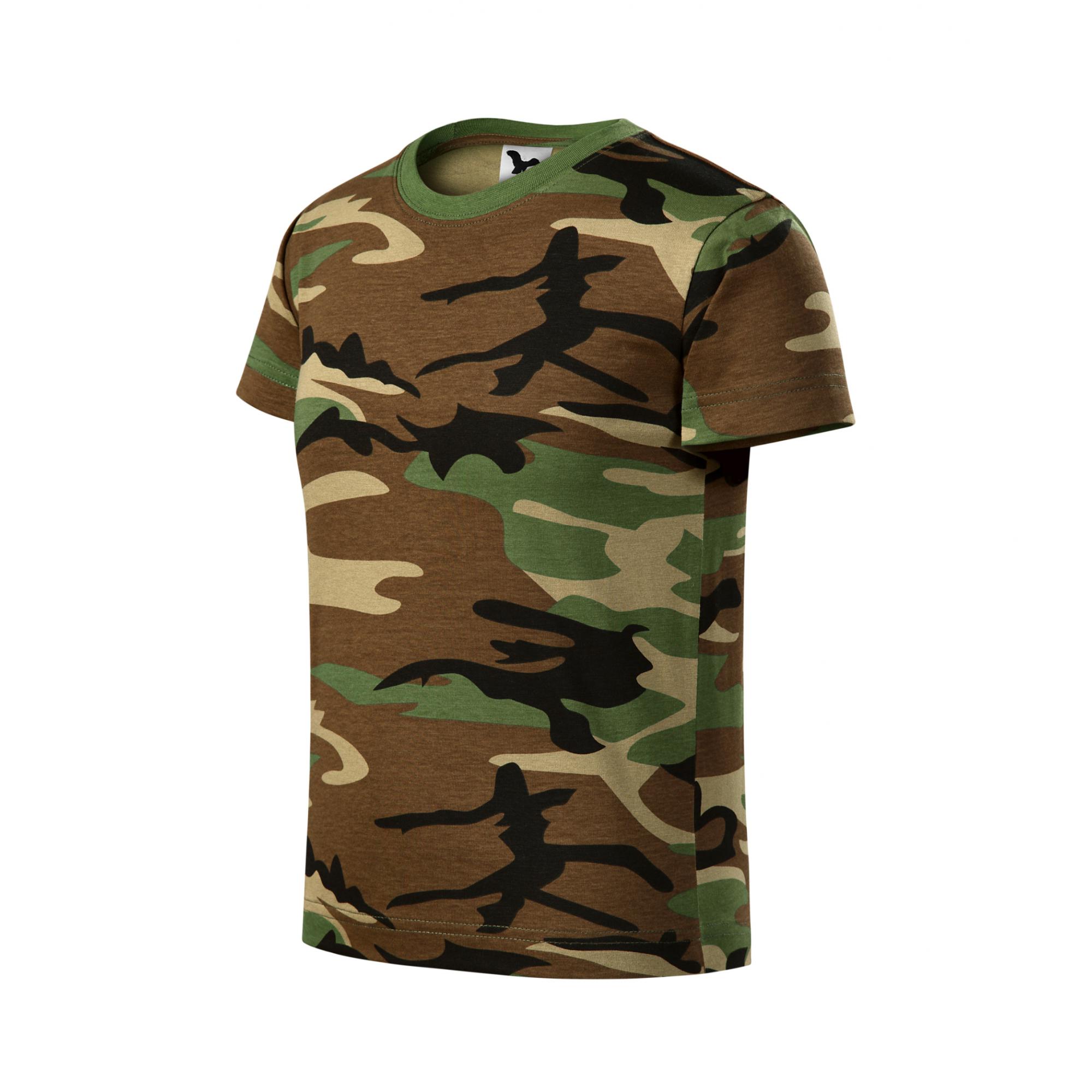 Tricou pentru copii Camouflage 149 Camuflaj maro