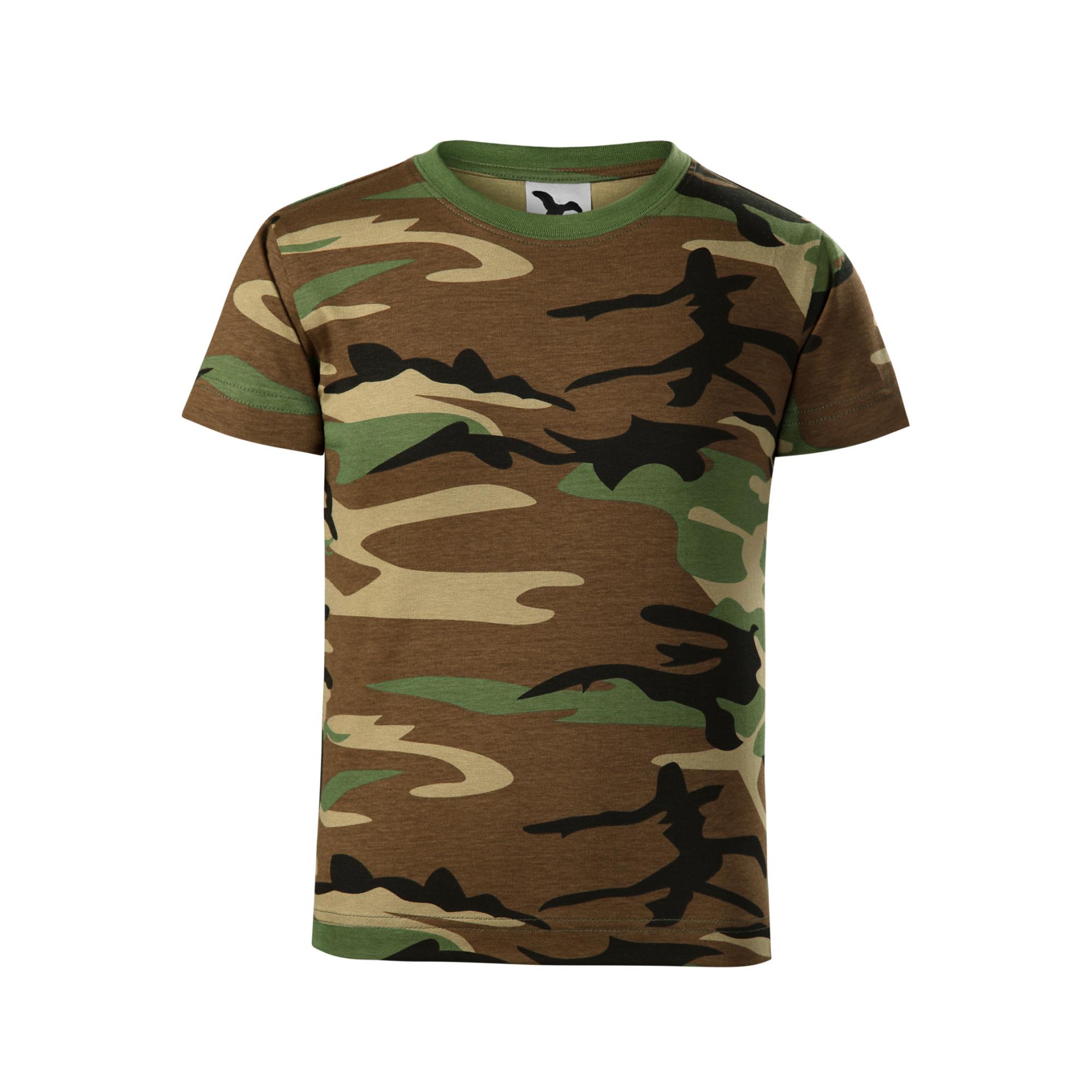 Tricou pentru copii Camouflage 149 Camuflaj maro 6ani