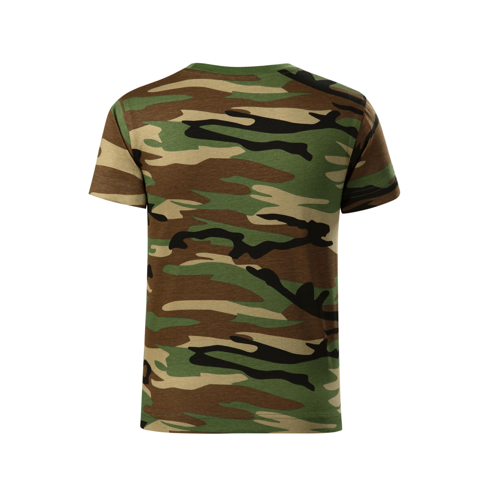 Tricou pentru copii Camouflage 149 Camuflaj maro 6ani