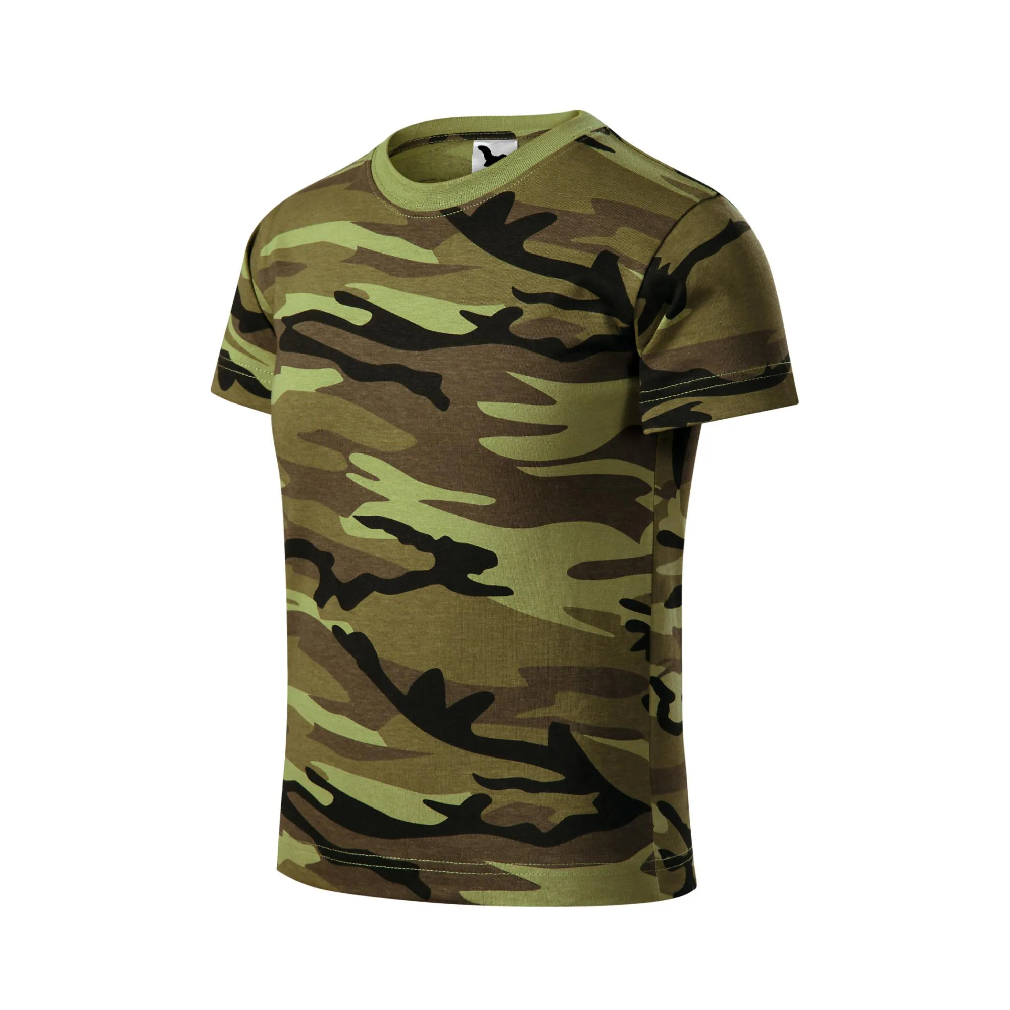 Tricou pentru copii Camouflage 149 Camuflaj verde 8ani