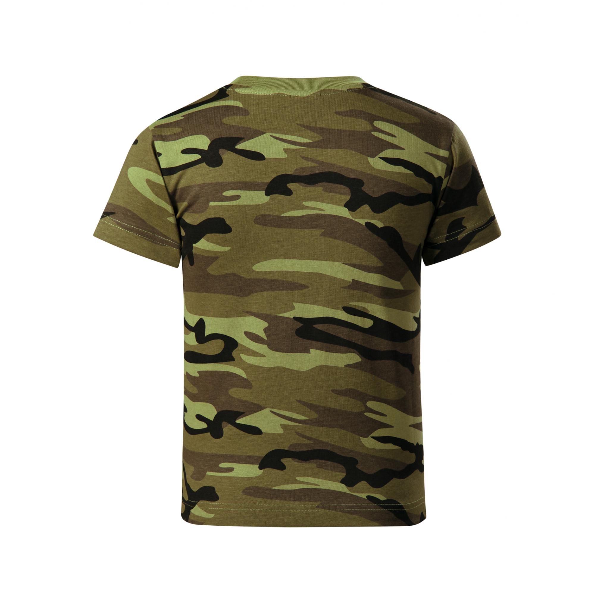 Tricou pentru copii Camouflage 149 Camuflaj verde 8ani