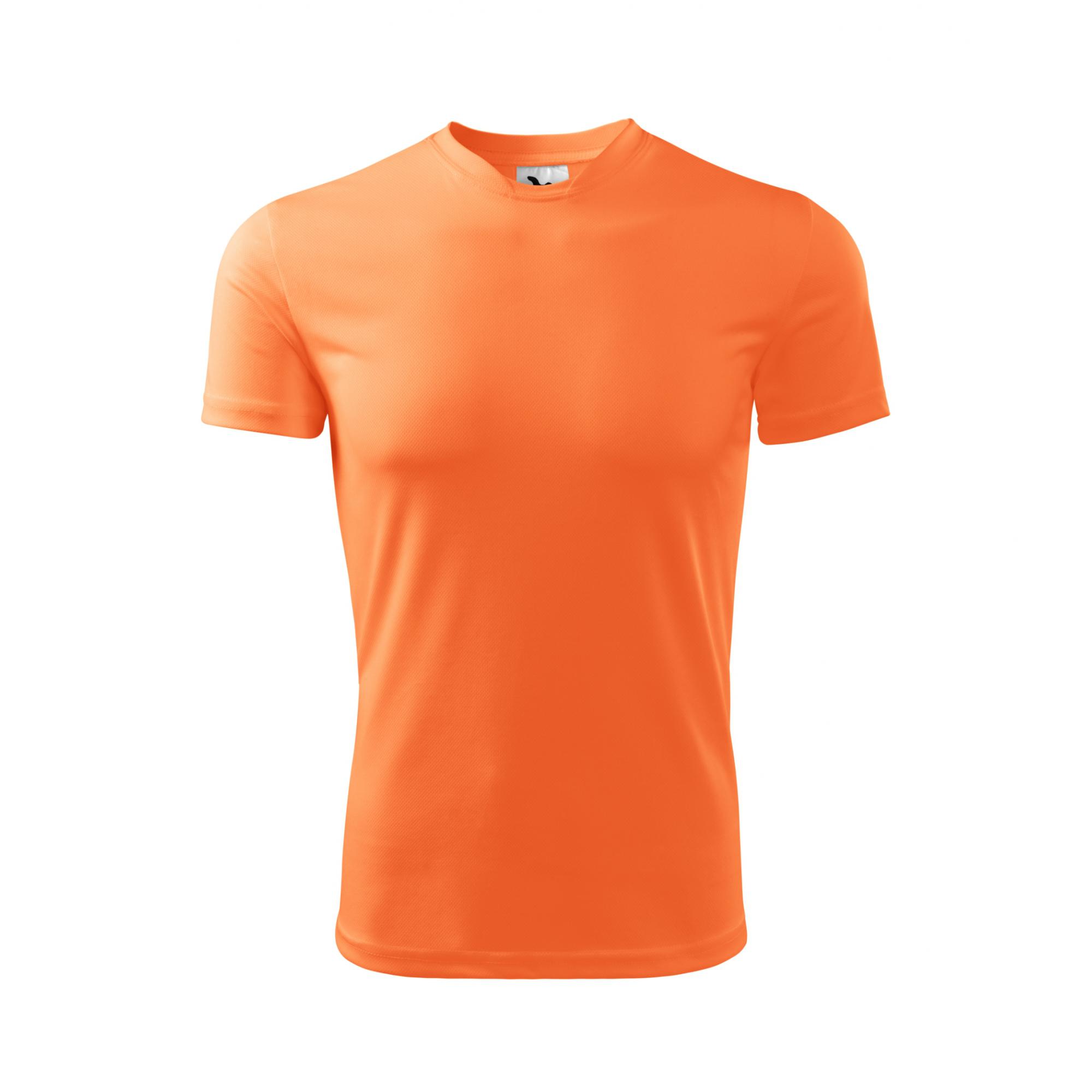 Tricou pentru copii Fantasy 147 Neon mandarine 6ani
