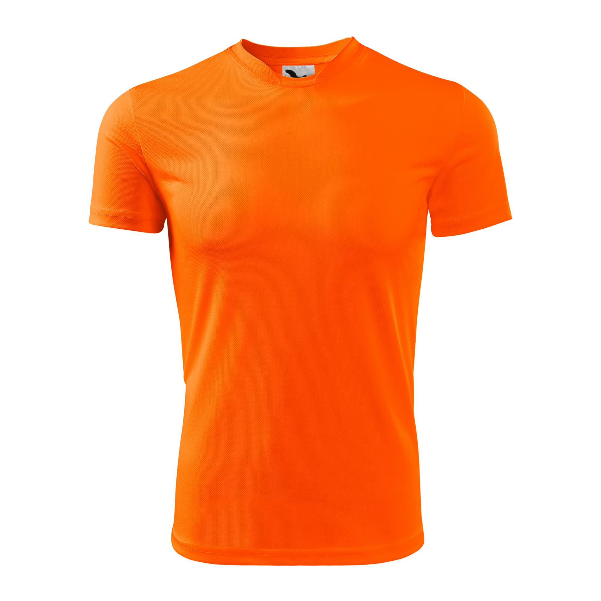 Tricou pentru copii Fantasy 147 Portocaliu neon 6ani