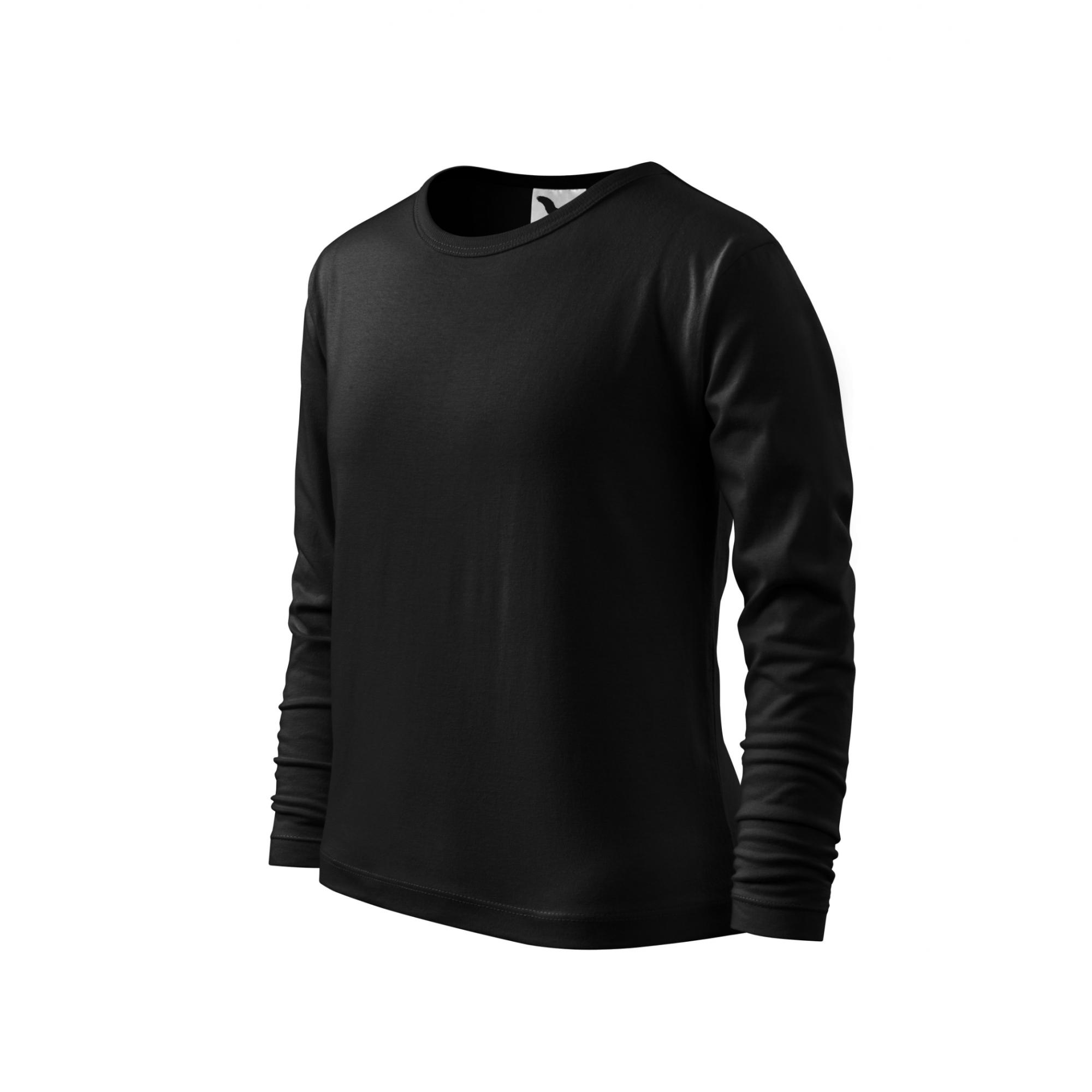 Tricou pentru copii Fit-T LS 121 Negru 6ani