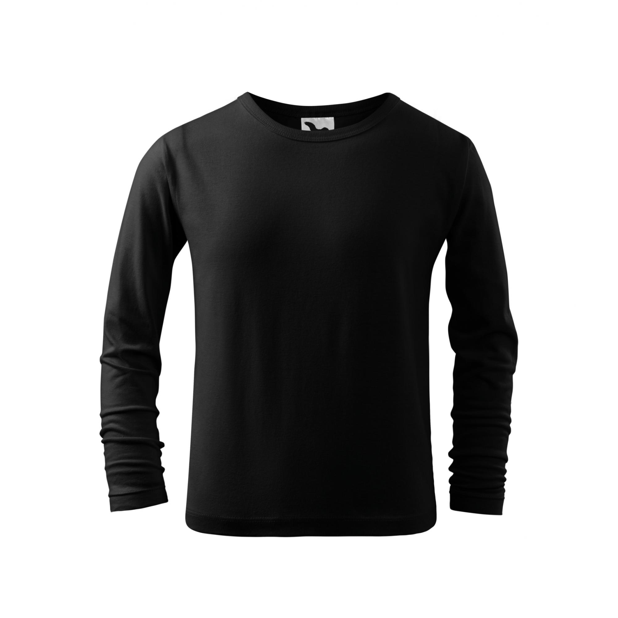 Tricou pentru copii Fit-T LS 121 Negru 12ani