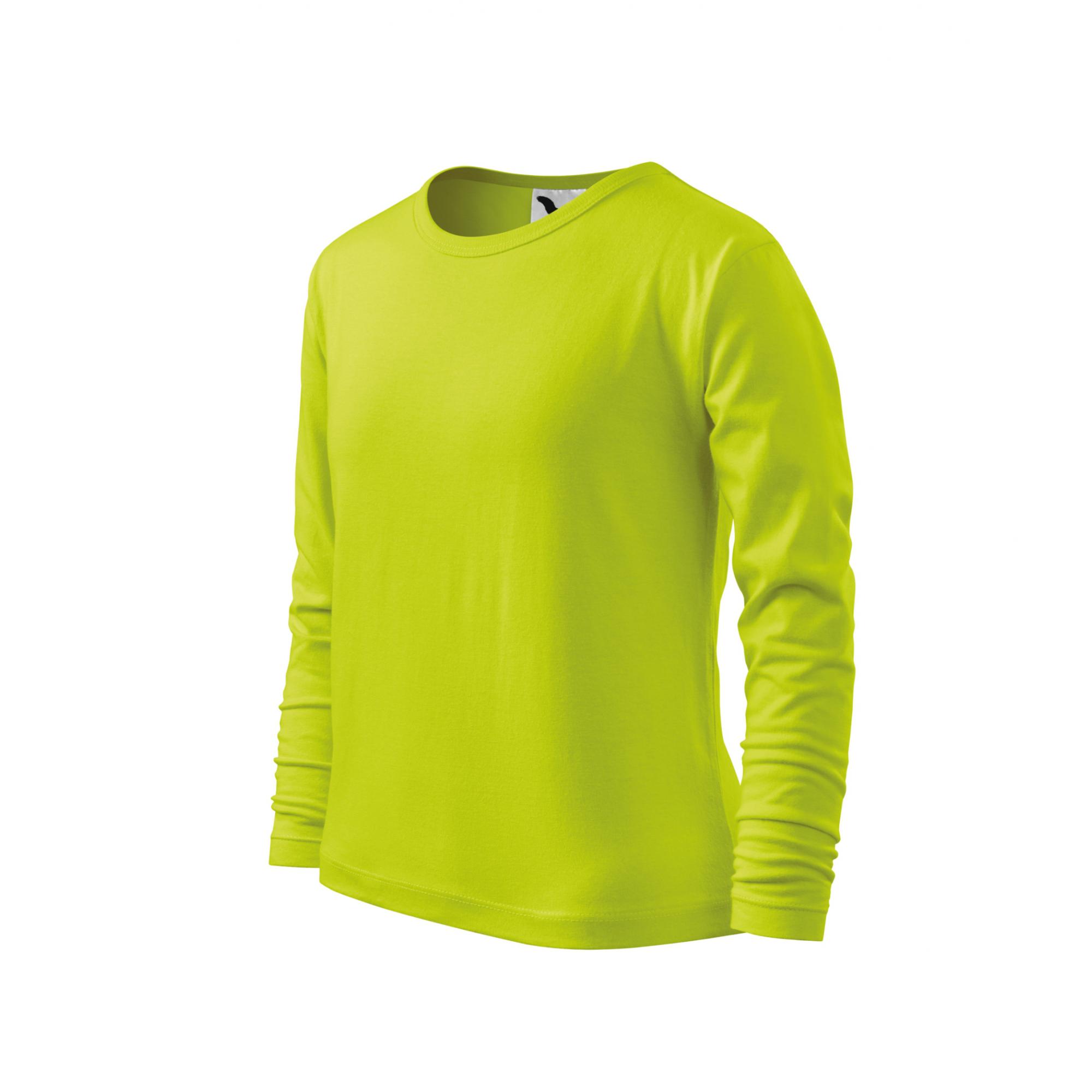 Tricou pentru copii Fit-T LS 121 Lime