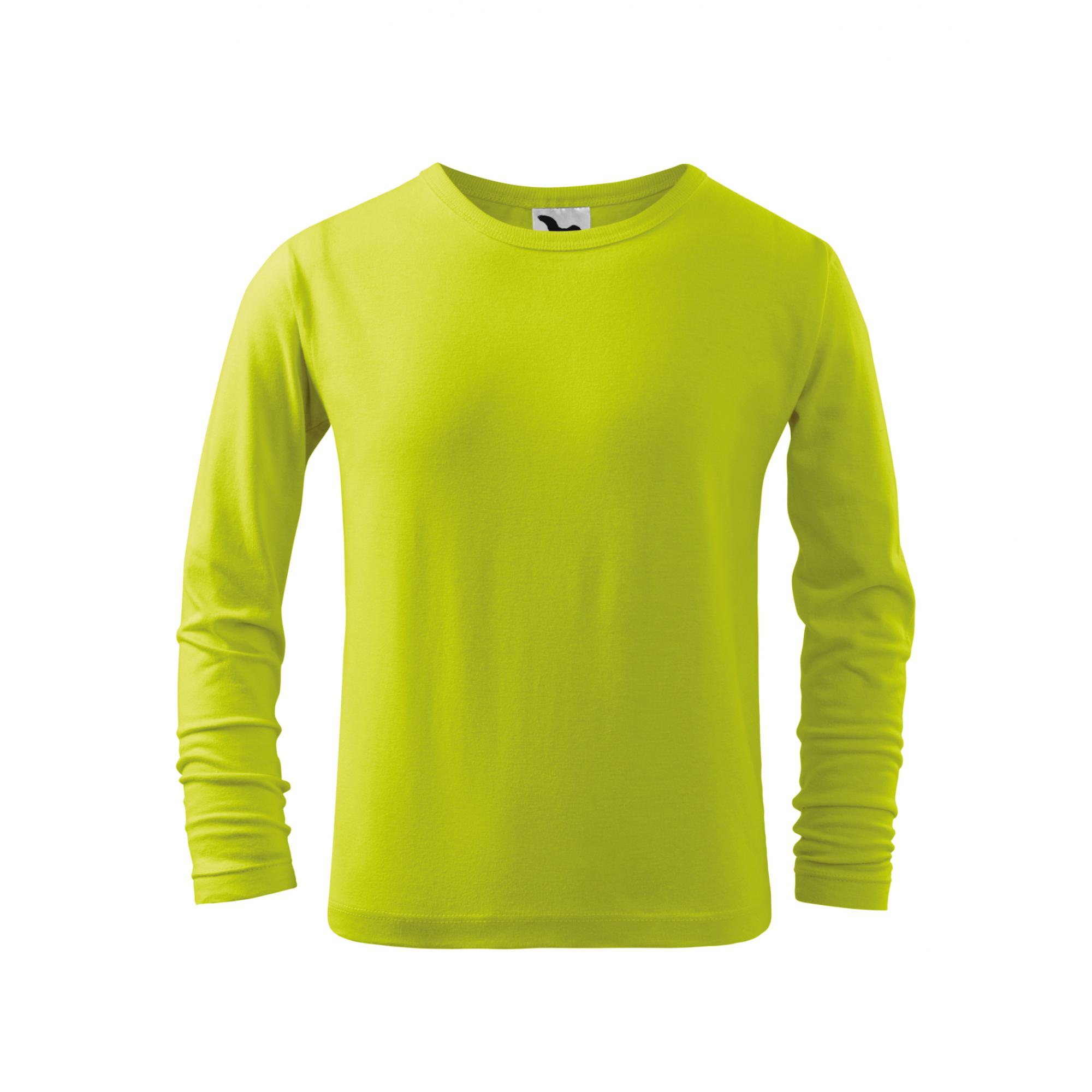Tricou pentru copii Fit-T LS 121 Lime 6ani