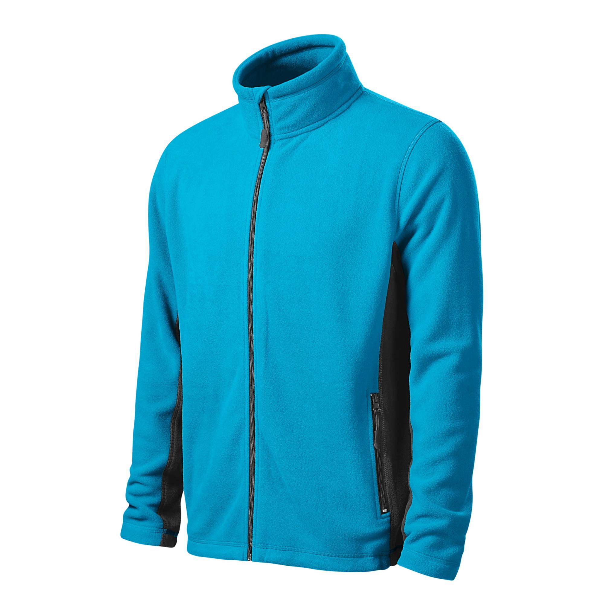 Jachetă fleece pentru bărbaţi Frosty 527 Turcoaz