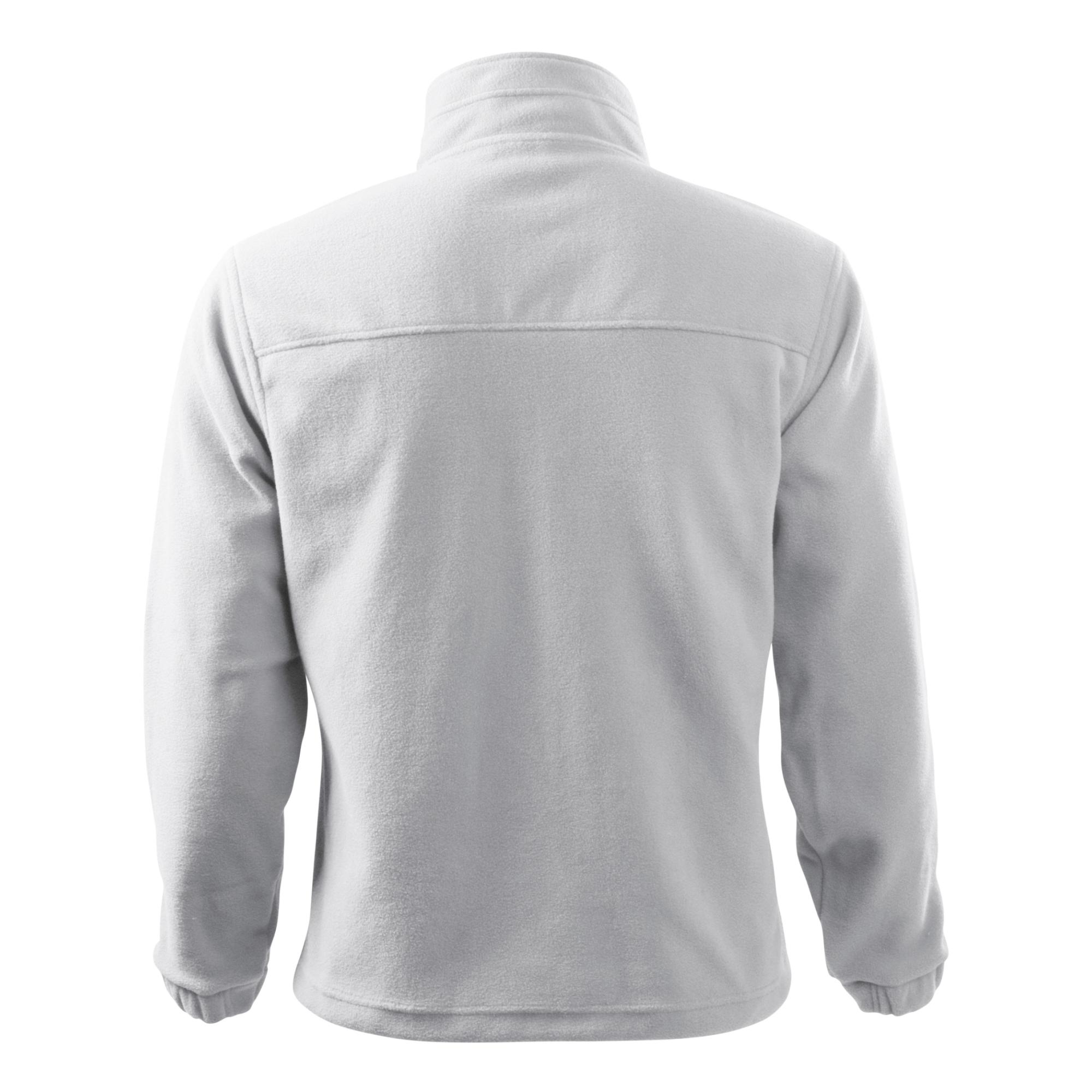 Jachetă fleece pentru bărbaţi Jacket 501 Alb XXL