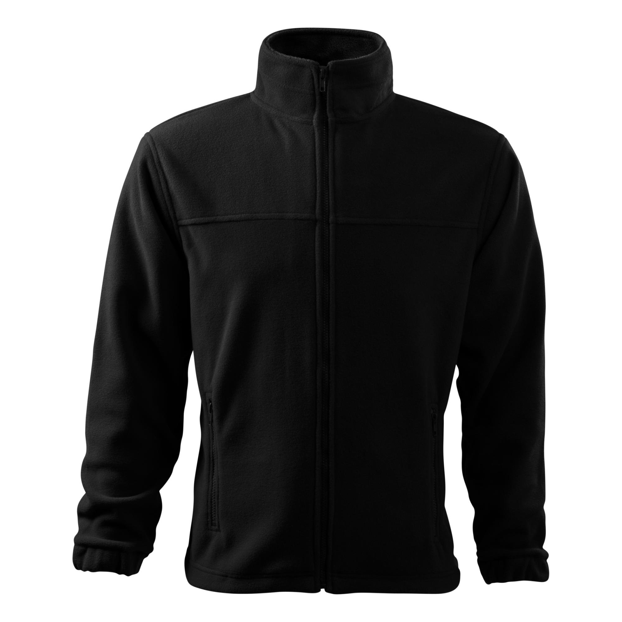 Jachetă fleece pentru bărbaţi Jacket 501 Negru XXL