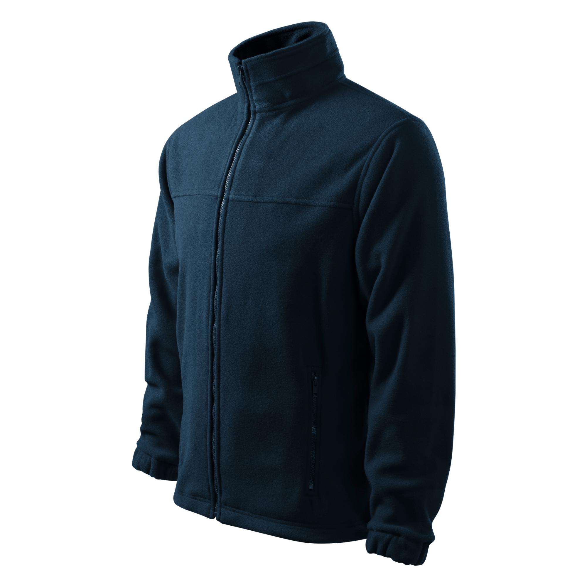 Jachetă fleece pentru bărbaţi Jacket 501 Albastru marin 4XL