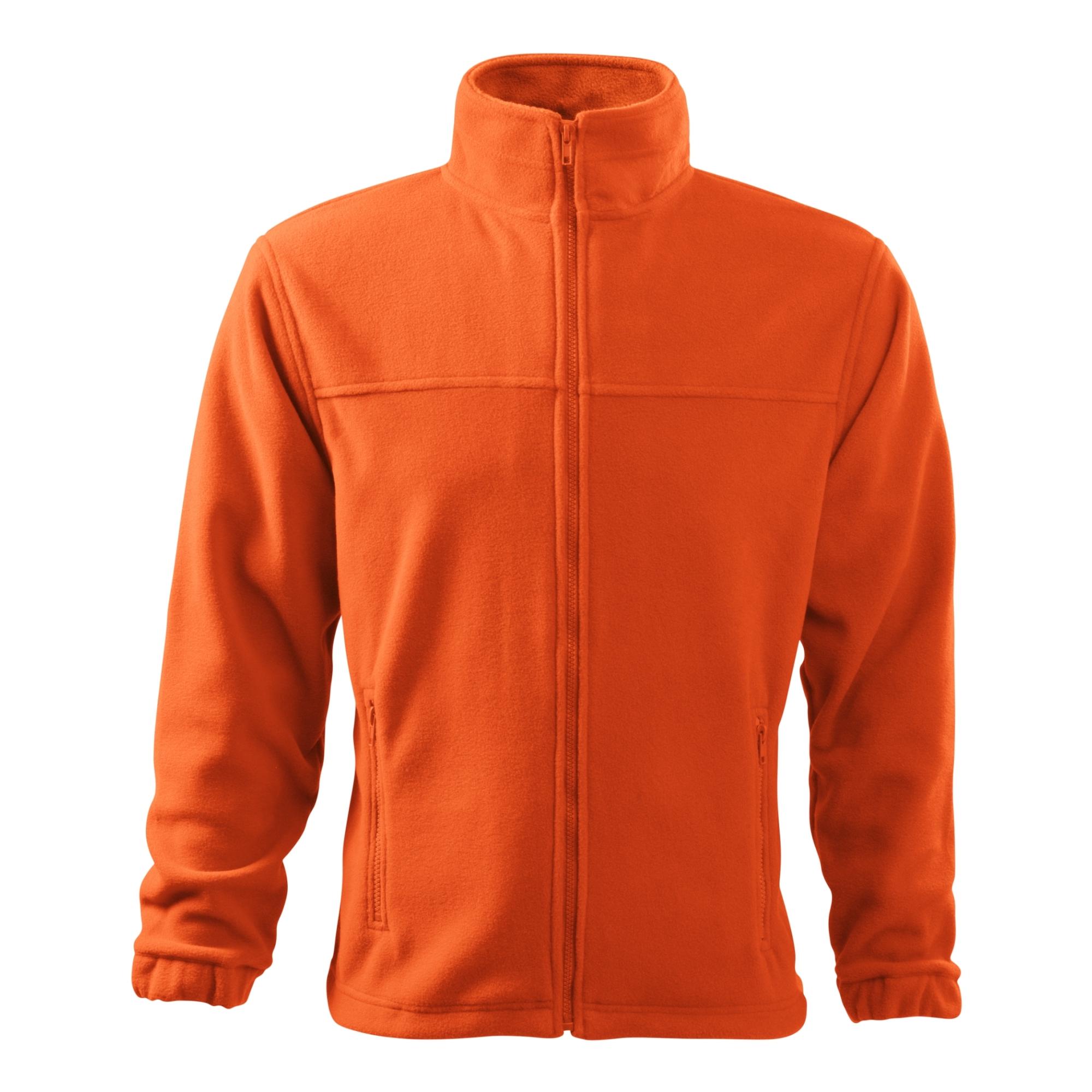 Jachetă fleece pentru bărbaţi Jacket 501 Portocaliu M