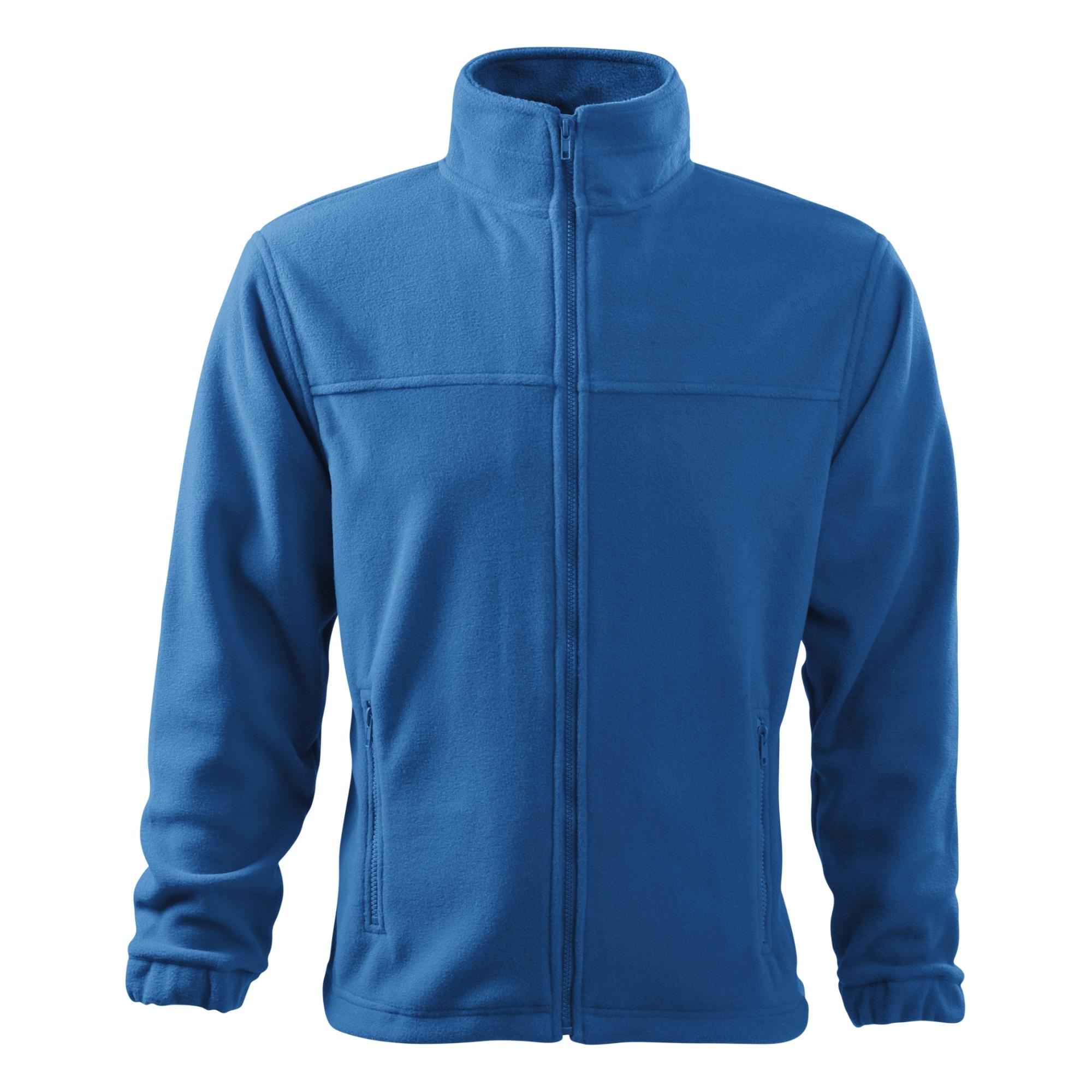Jachetă fleece pentru bărbaţi Jacket 501 Albastru azuriu L