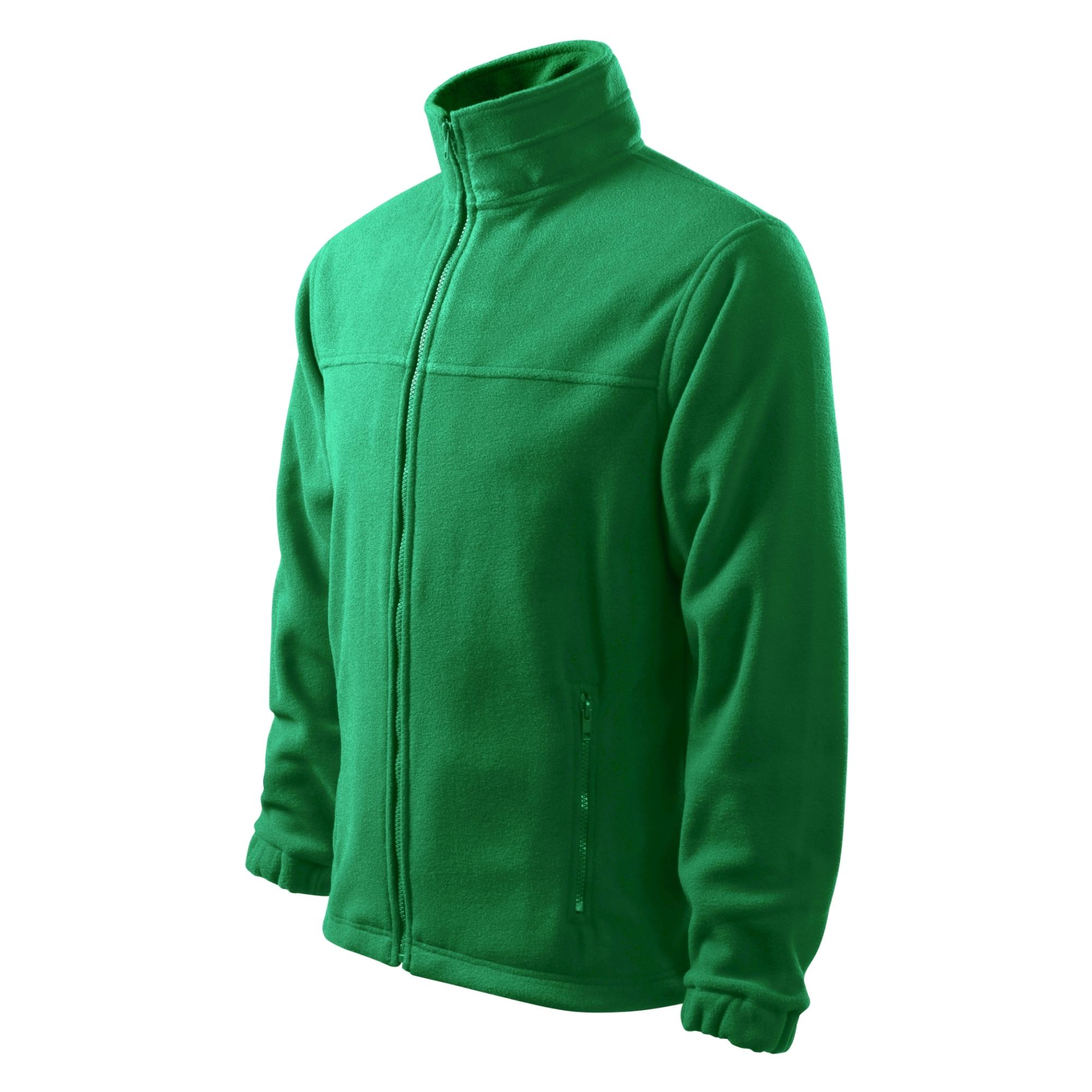 Jachetă fleece pentru bărbaţi Jacket 501 Verde mediu M