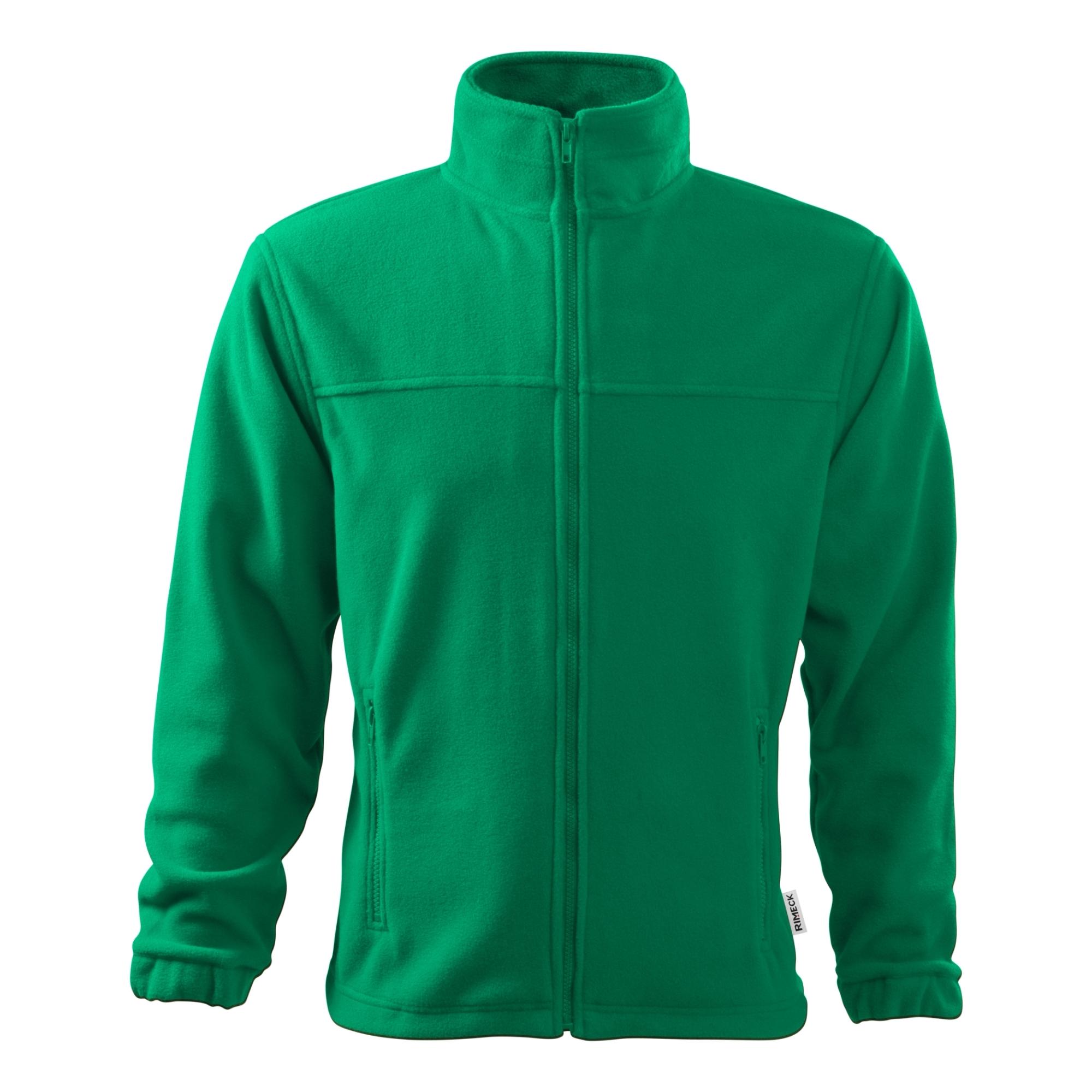 Jachetă fleece pentru bărbaţi Jacket 501 Verde mediu L