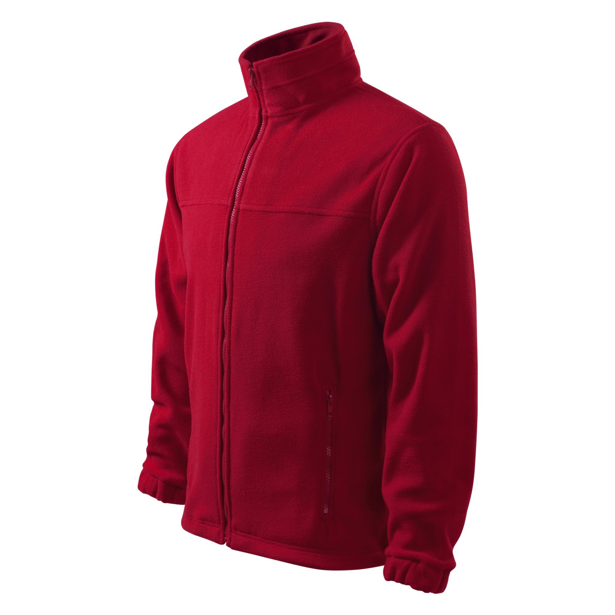 Jachetă fleece pentru bărbaţi Jacket 501 Rosu marlboro XL