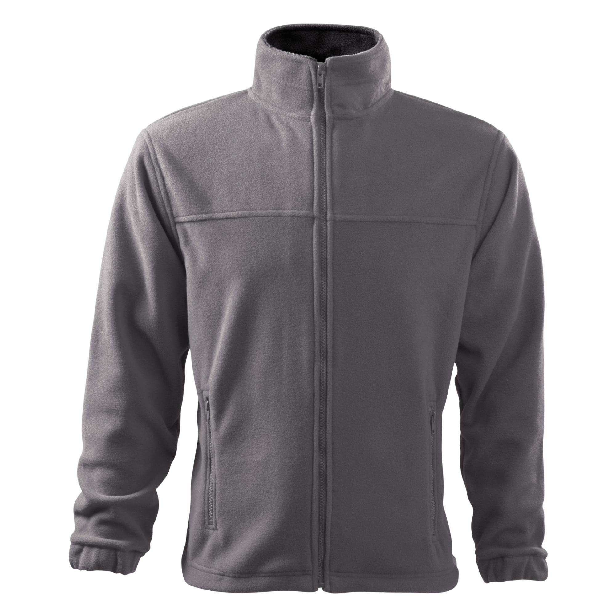 Jachetă fleece pentru bărbaţi Jacket 501 Gri metalic XL