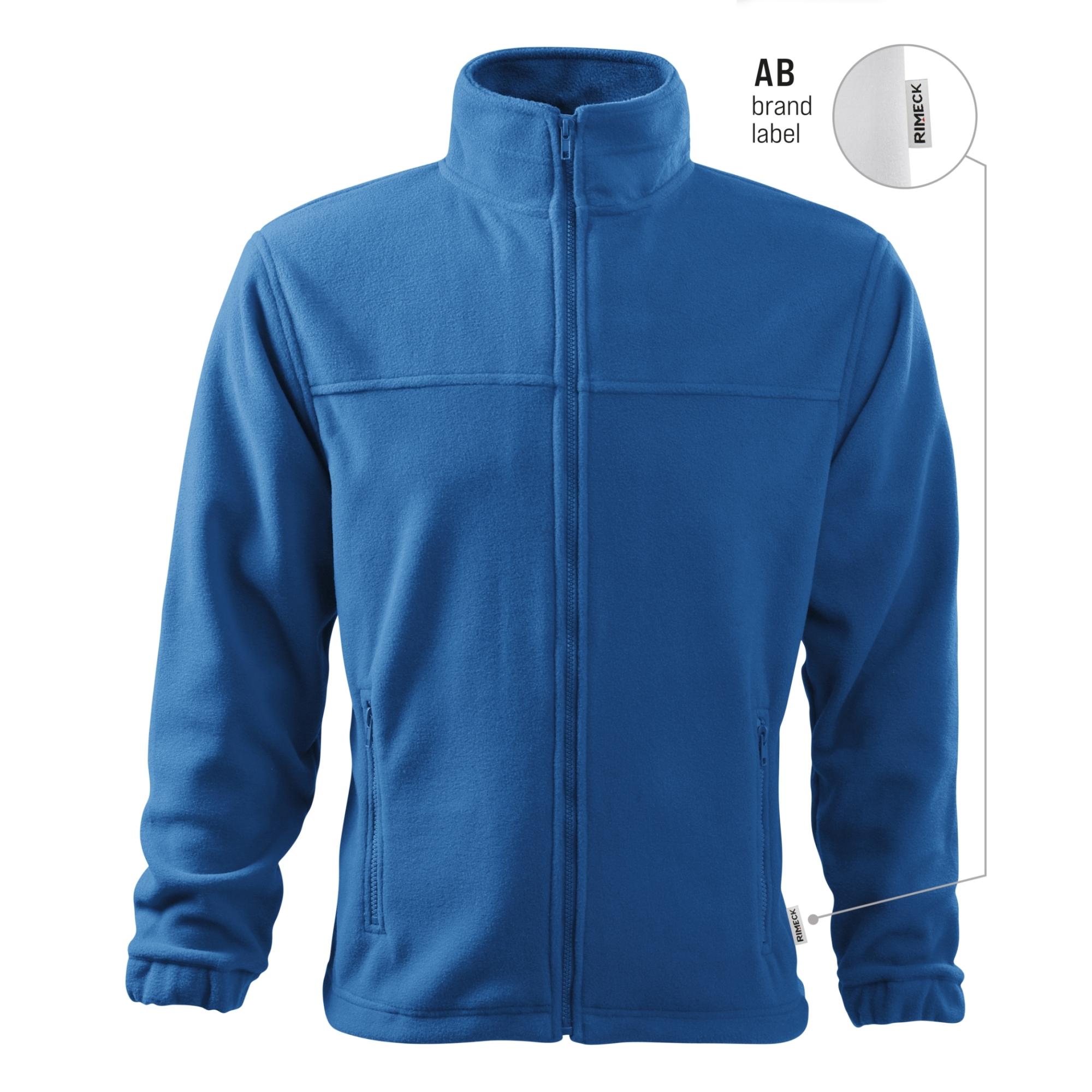 Jachetă fleece pentru bărbaţi Jacket 501 albastru azuriu 14 (brand label) XL