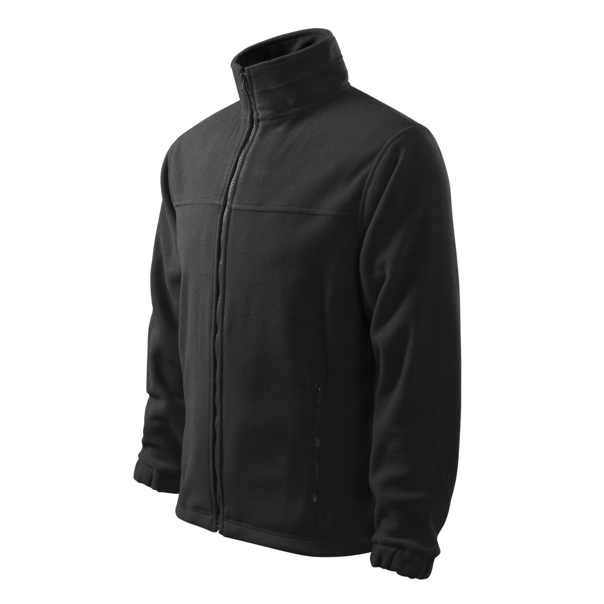 Jachetă fleece pentru bărbaţi Jacket 501 ebony gray 94 (brand label) 4XL