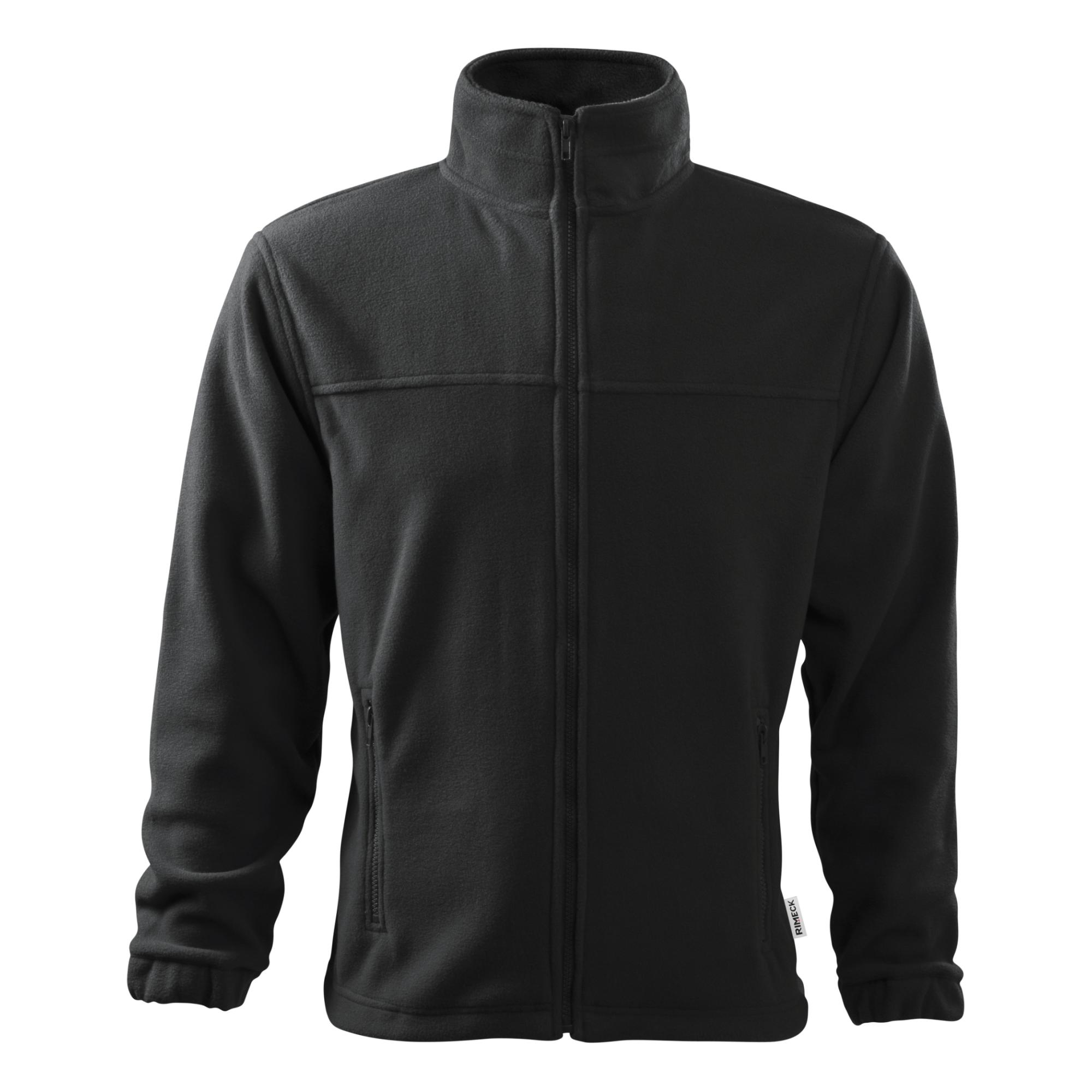 Jachetă fleece pentru bărbaţi Jacket 501 ebony gray 94 (brand label) L