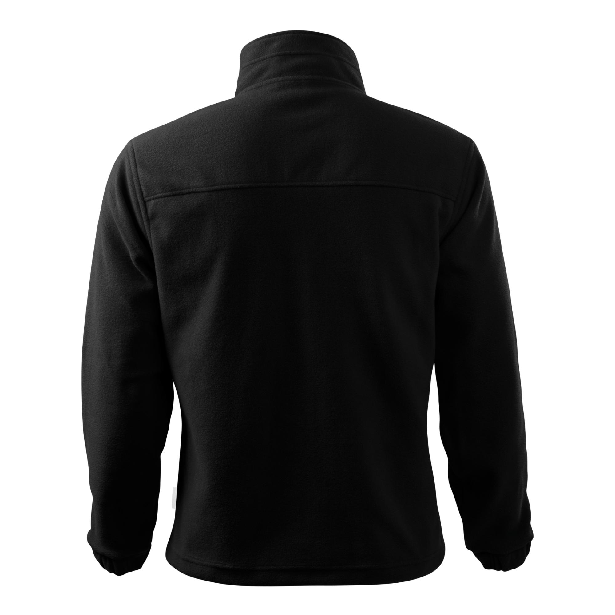 Jachetă fleece pentru bărbaţi Jacket 501 negru 01 (brand label) L